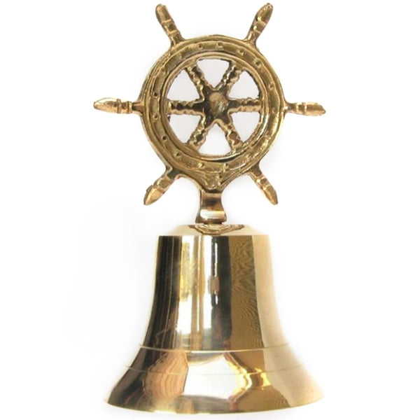 BR 1876 - Brass Bell, Ship Wheel