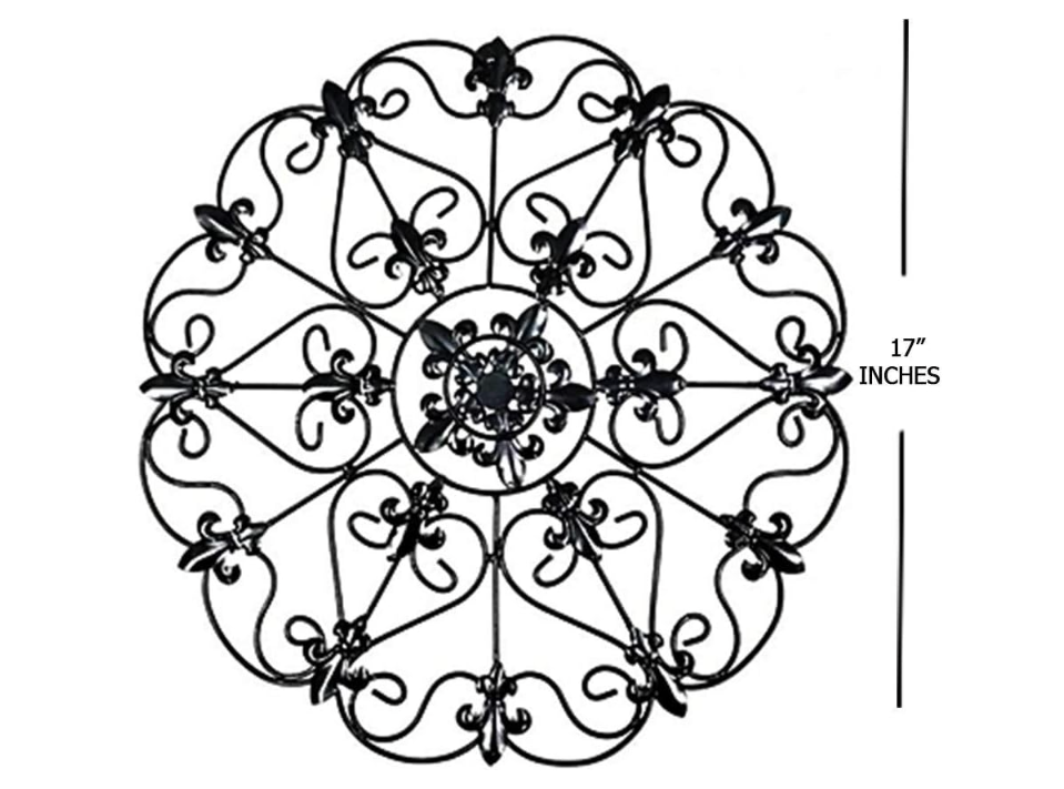 Iron Wall Medallion - Authentic Wall Decor (Bundle)
