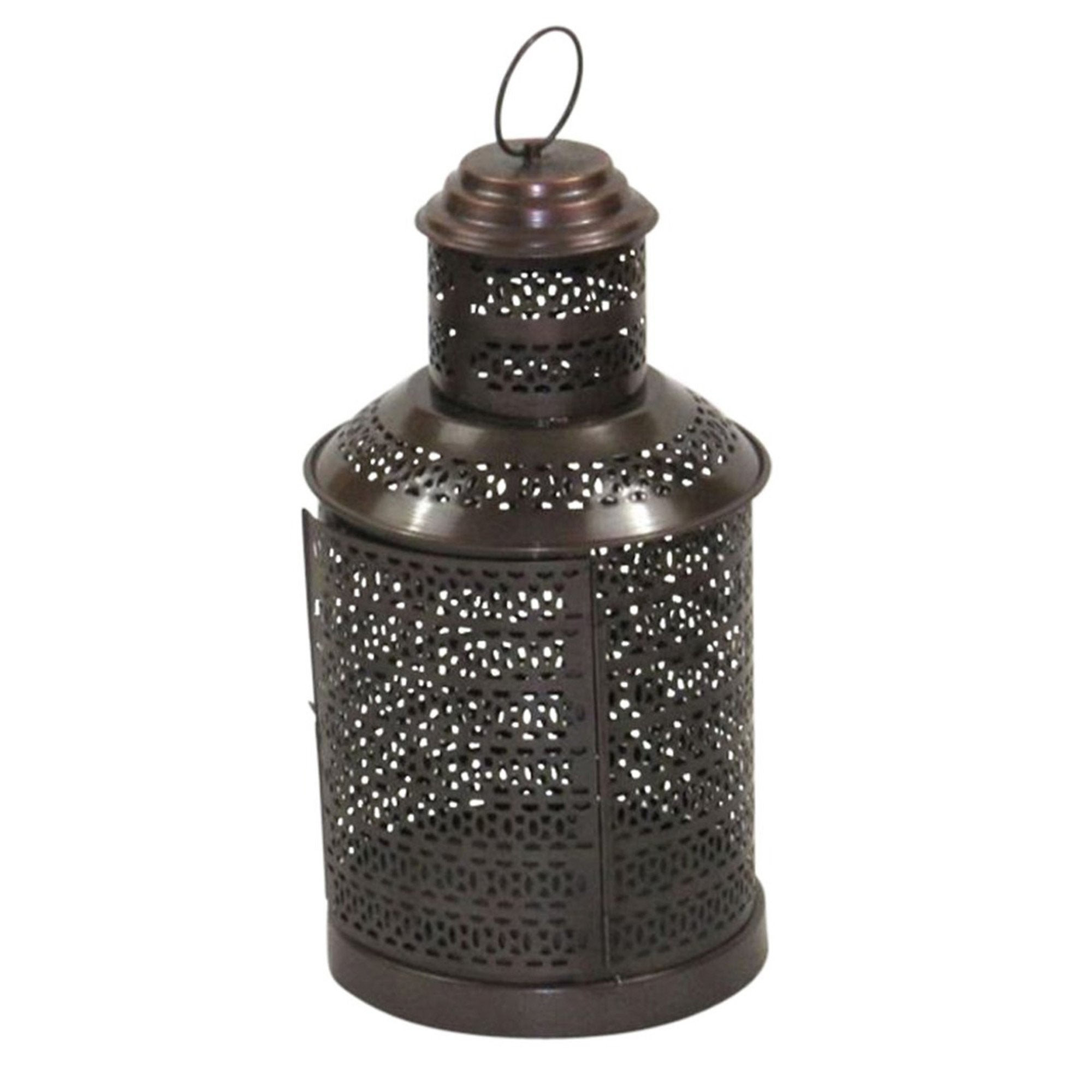IR 15351 - Large Iron Lantern Antique Finish