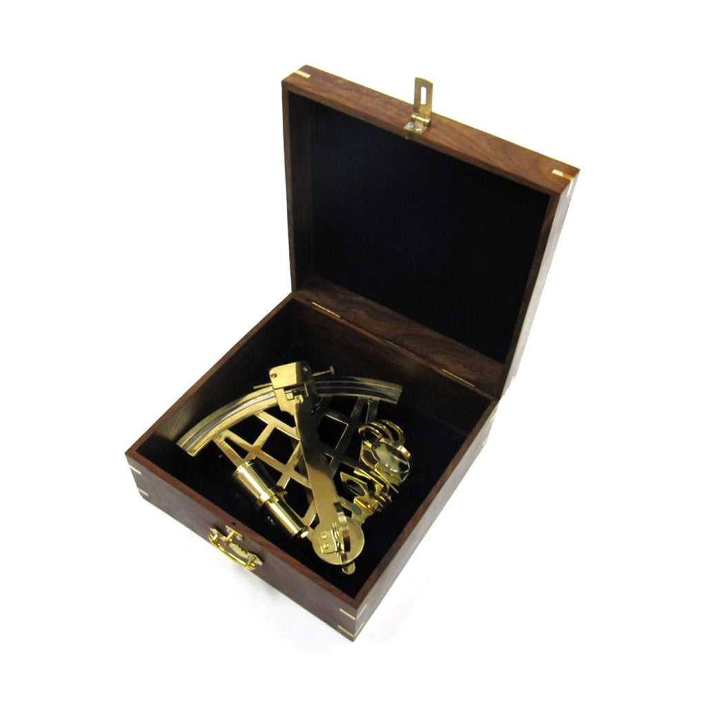 BR 48505 - Sextant 10" w/ Wooden Case