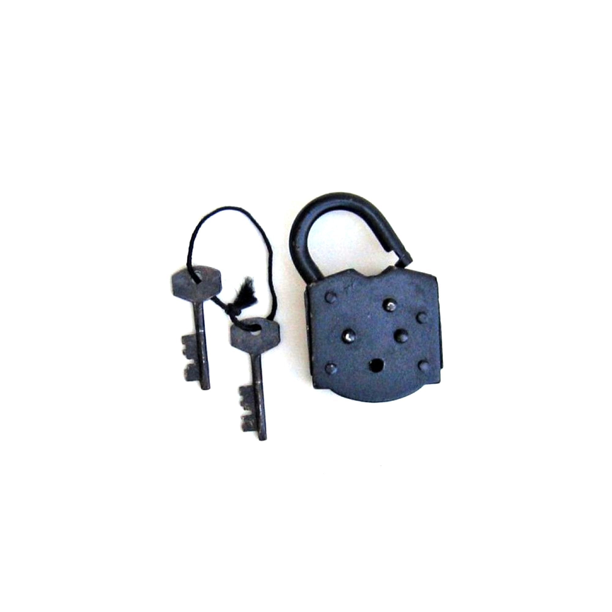 IR 80101 - Antique Iron Lock Heavy Duty