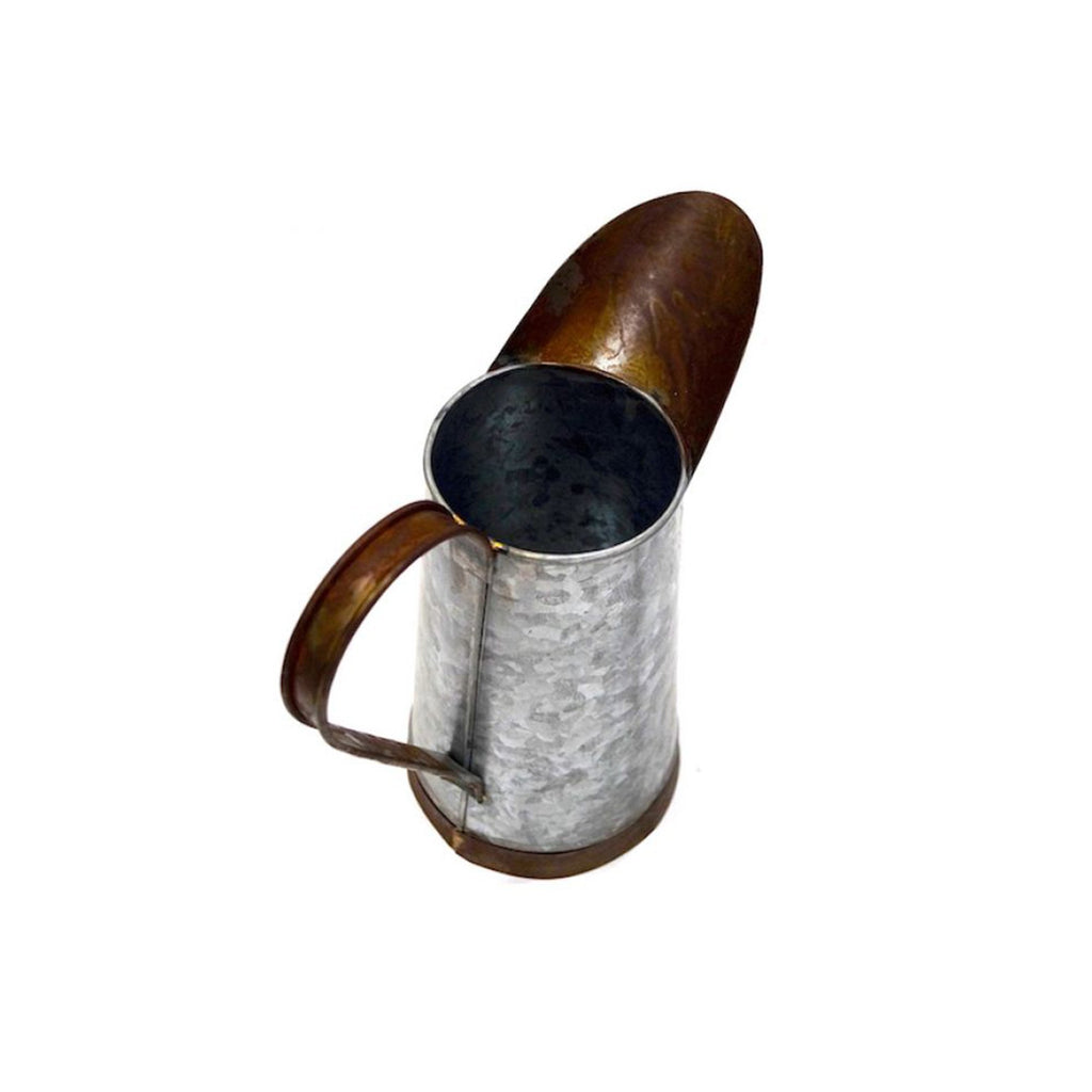IR 2568 - Galvanized Pitcher, 13"