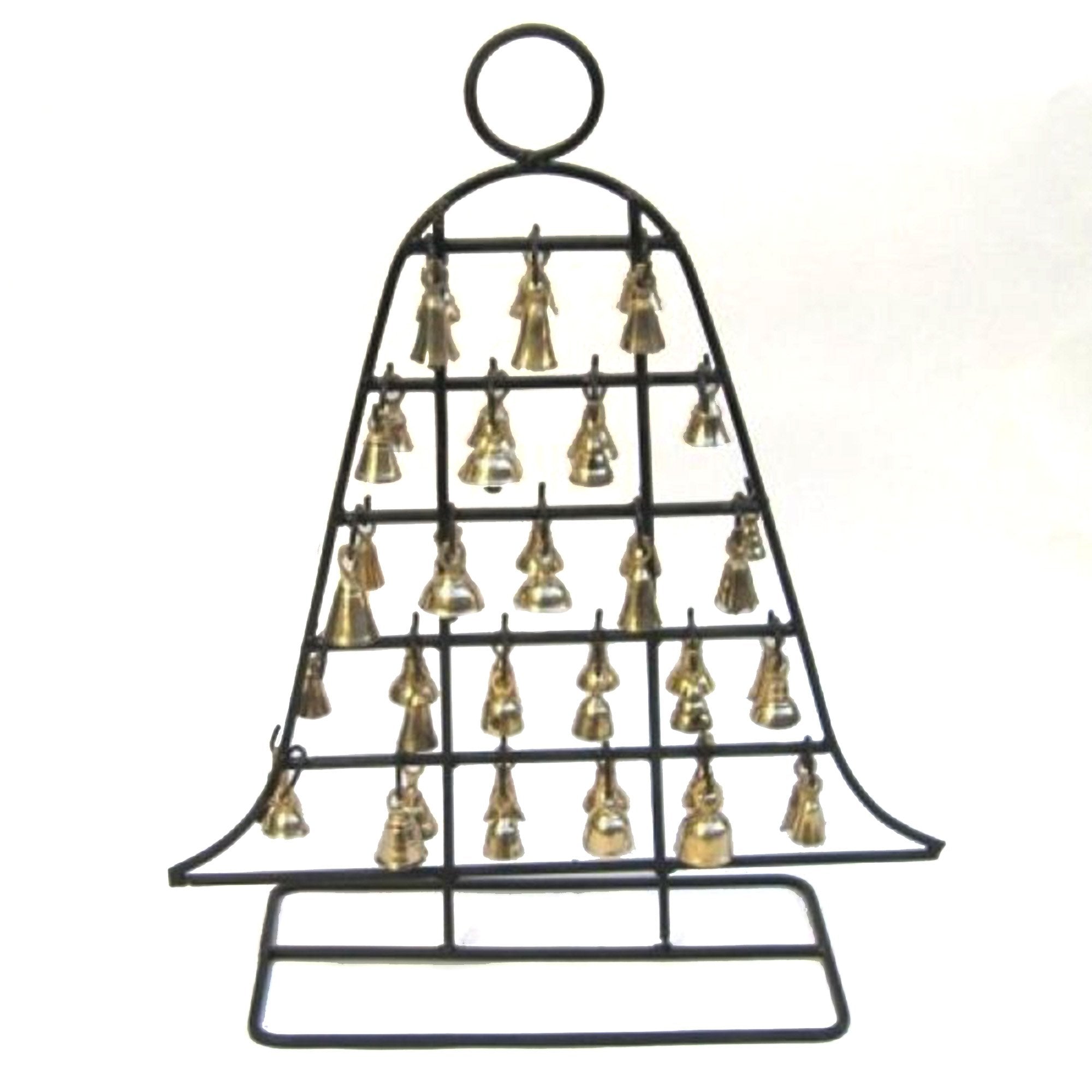 BR 1885 - Iron Bell Stand with Brass Bells – India Overseas Trading ...