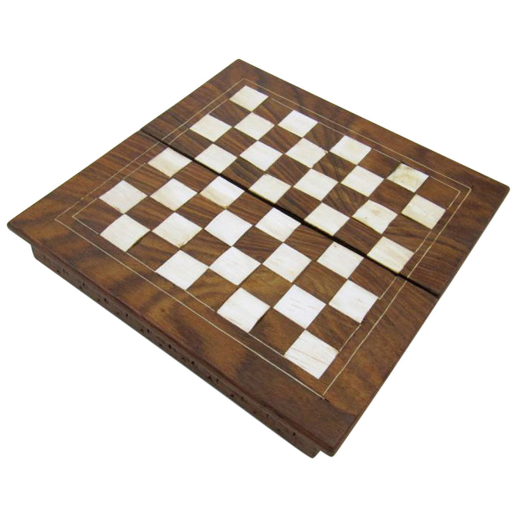 SH 1065 - Wooden Chess/Checkers Box