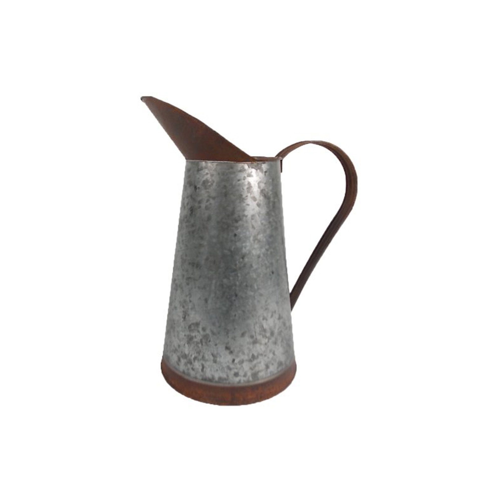 IR 2568 - Galvanized Pitcher, 13"