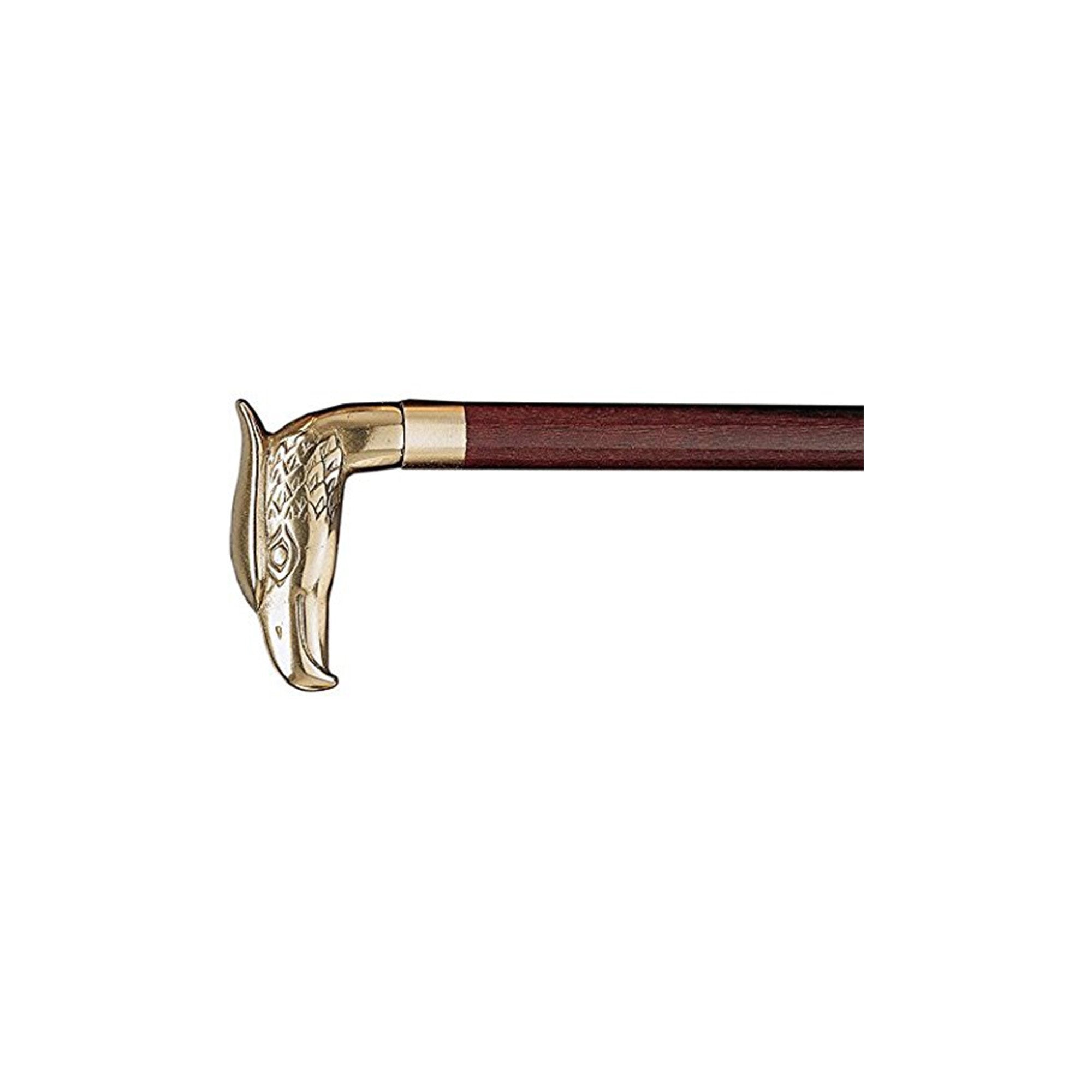 WP 13201E - Walking Stick, Brass Eagle Top