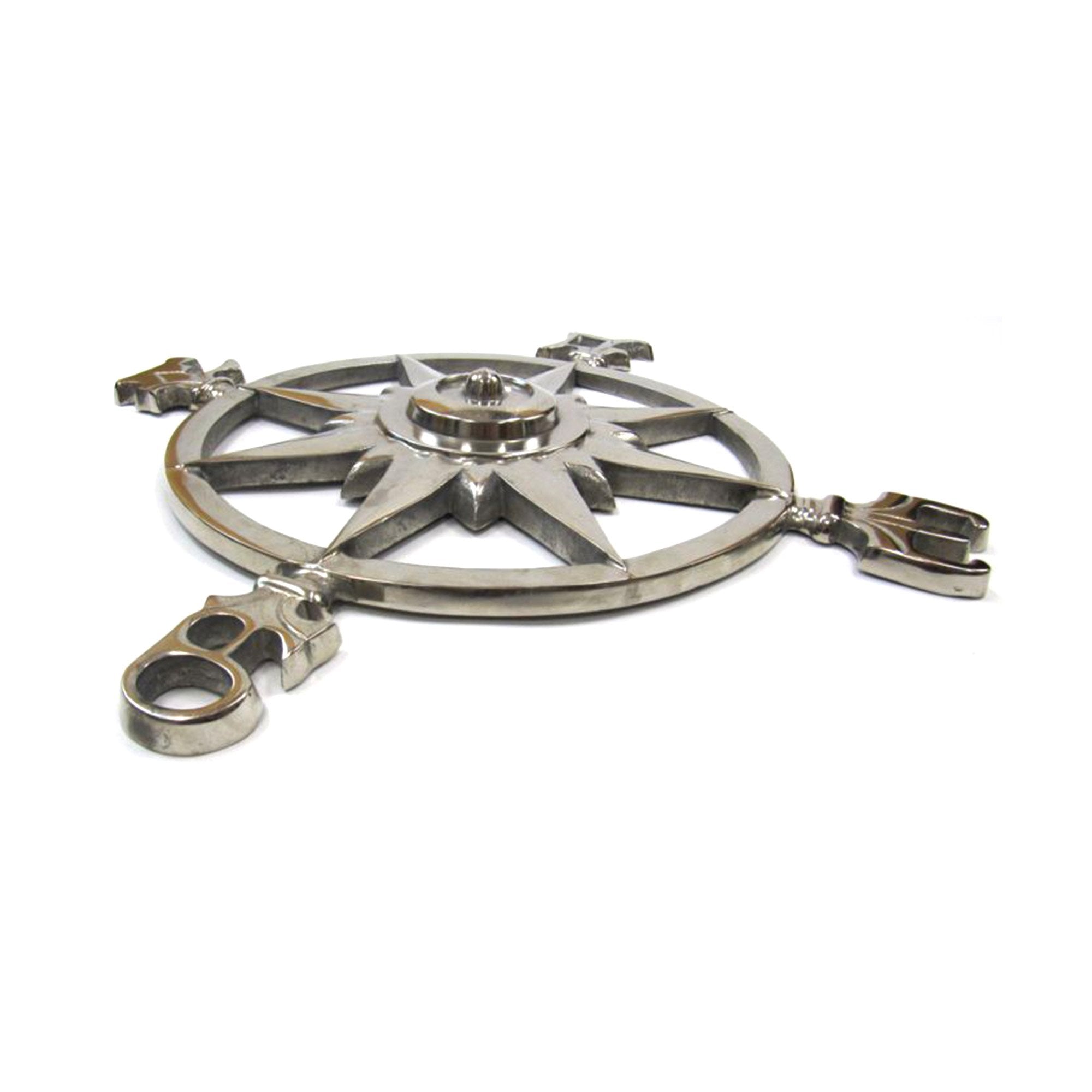 AL 51121 - Aluminum Rose Compass 22" (7993)