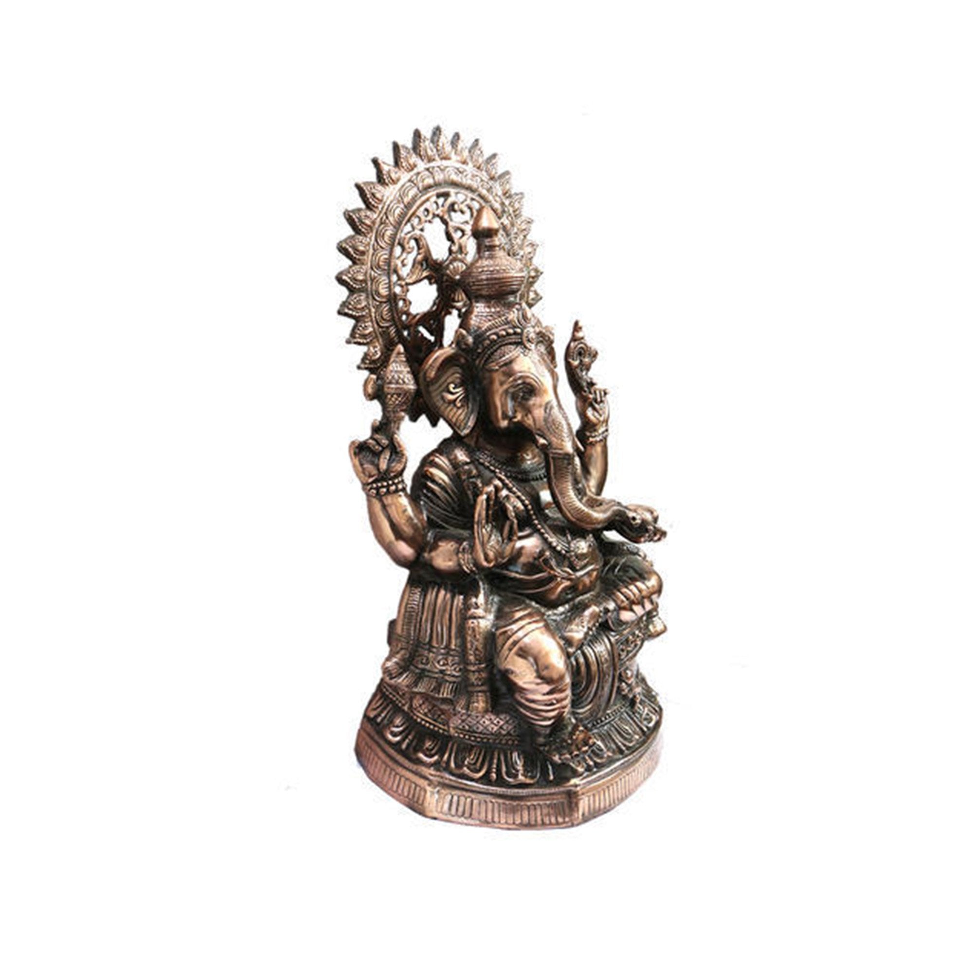 AL 50134 - Ganesh 35" Aluminum, Copper Finish
