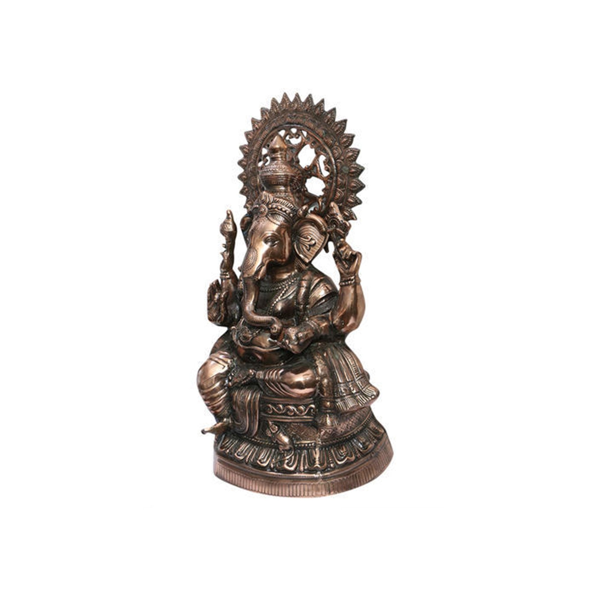 AL 50134 - Ganesh 35" Aluminum, Copper Finish
