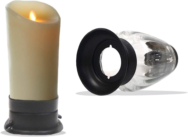 IR 15371 - Iron Candle Lantern, Black