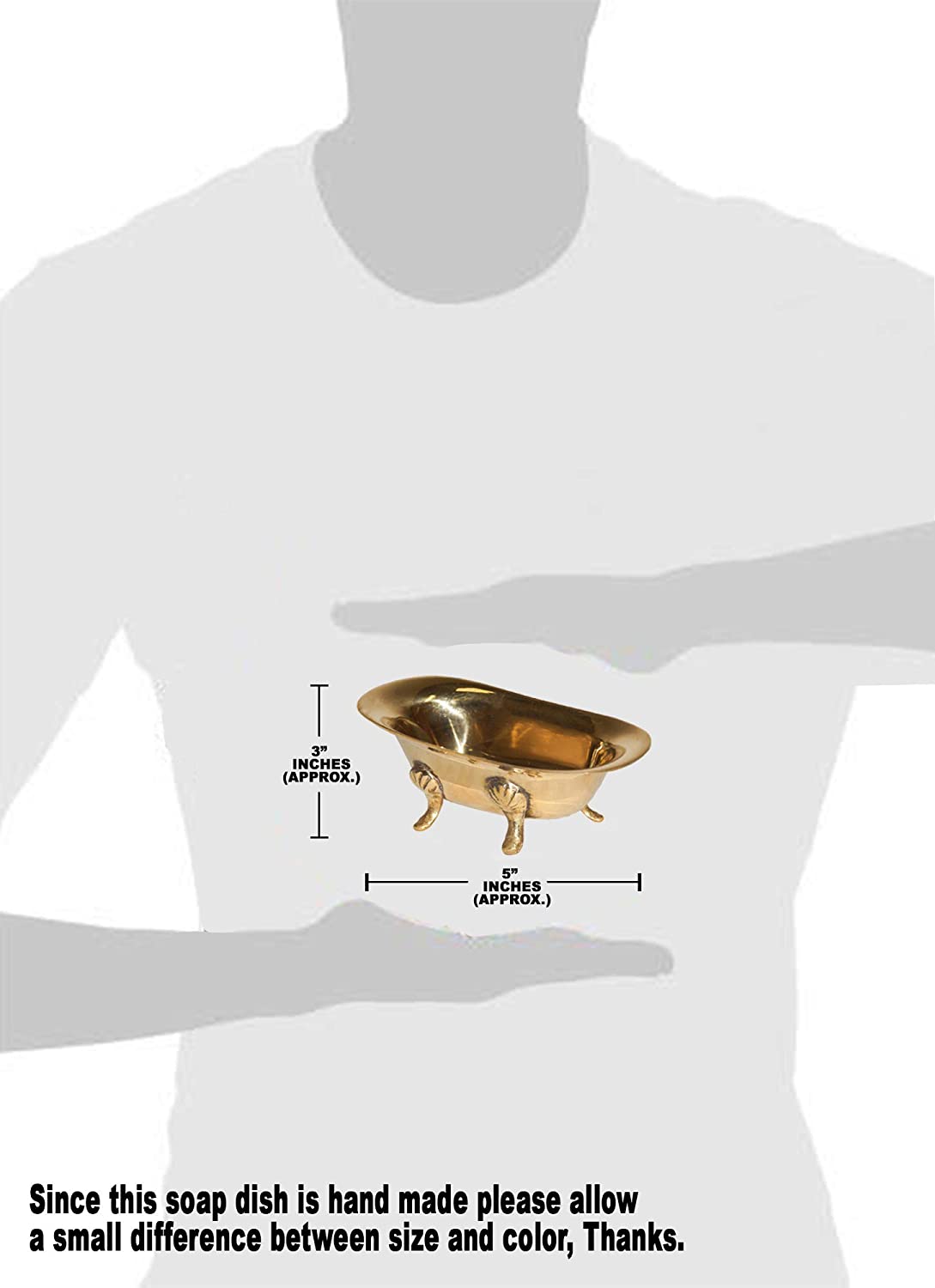 BR 2512 - Brass Bath-Tub Dish