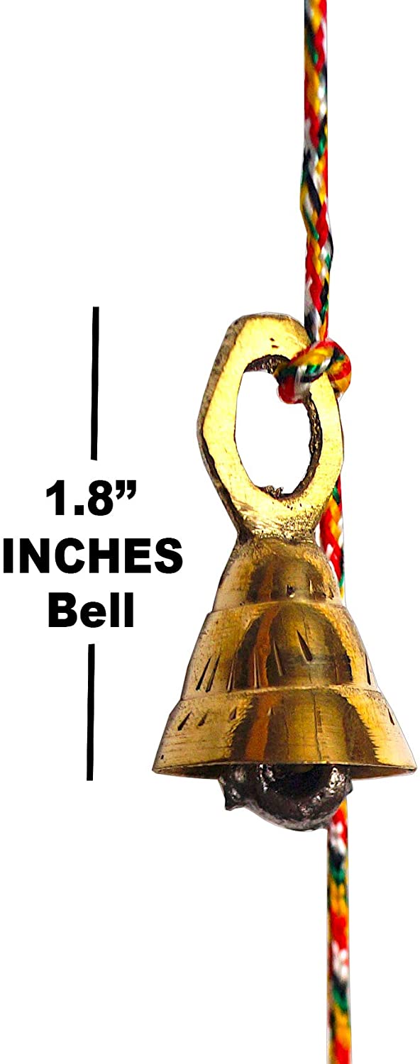 BR 1897 - String Bells Asst. Colors Set of 12