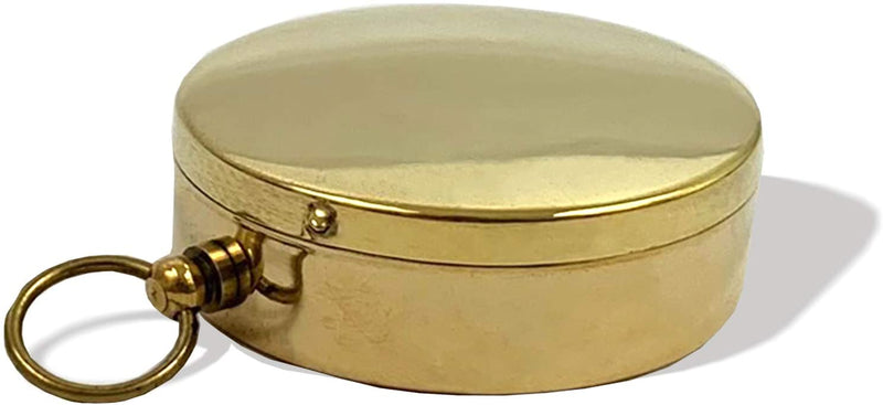 BR 4884 - Pocket Compass With Lid 1.75"