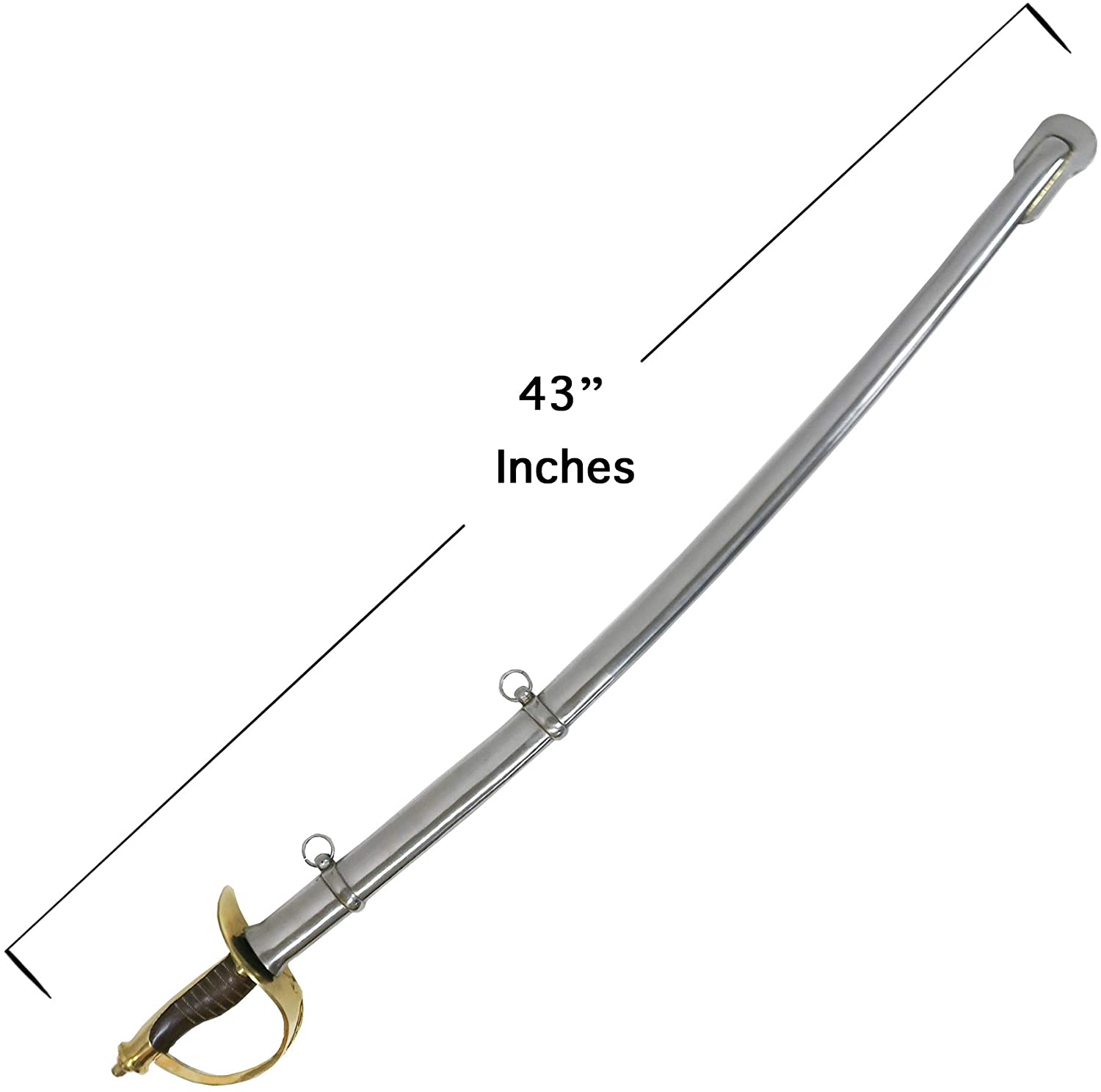 WP 1235 - U.S. Cavalry Sword, Wooden Handle