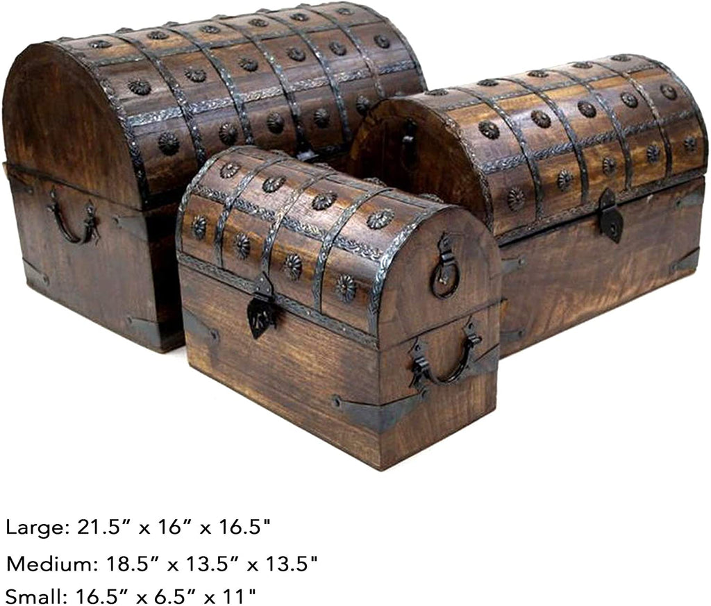 SH 23354 - Wooden Pirate Chest Set/3