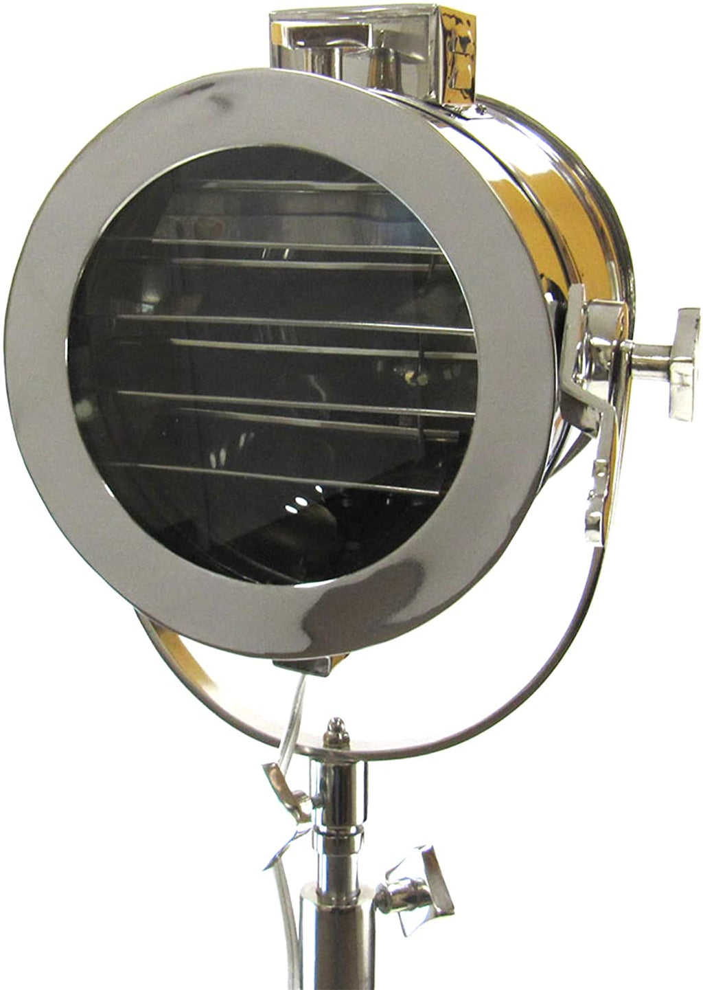 BR 49001E - Fully Adjustable Studio Chrome Nautical lamp with Tripod (Electrical Hardware included)