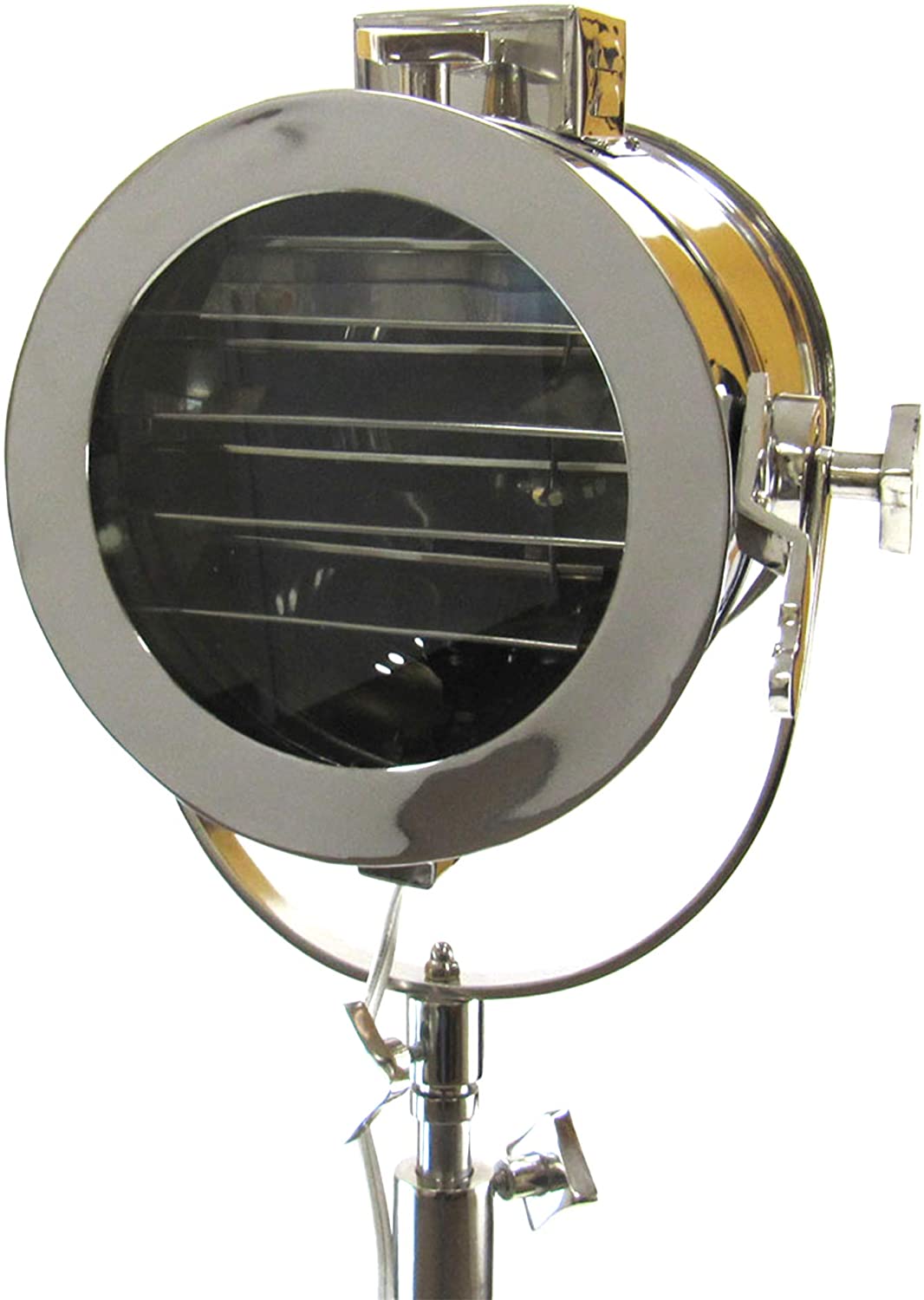 BR 49001E - Fully Adjustable Studio Chrome Nautical lamp with Tripod (Electrical Hardware included)