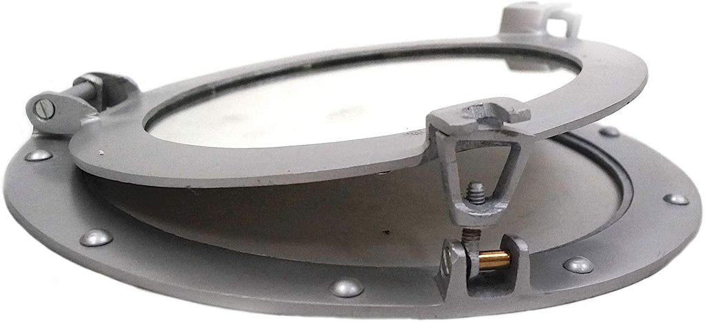 AL 4870 - Porthole Mirror Aluminum, 11"