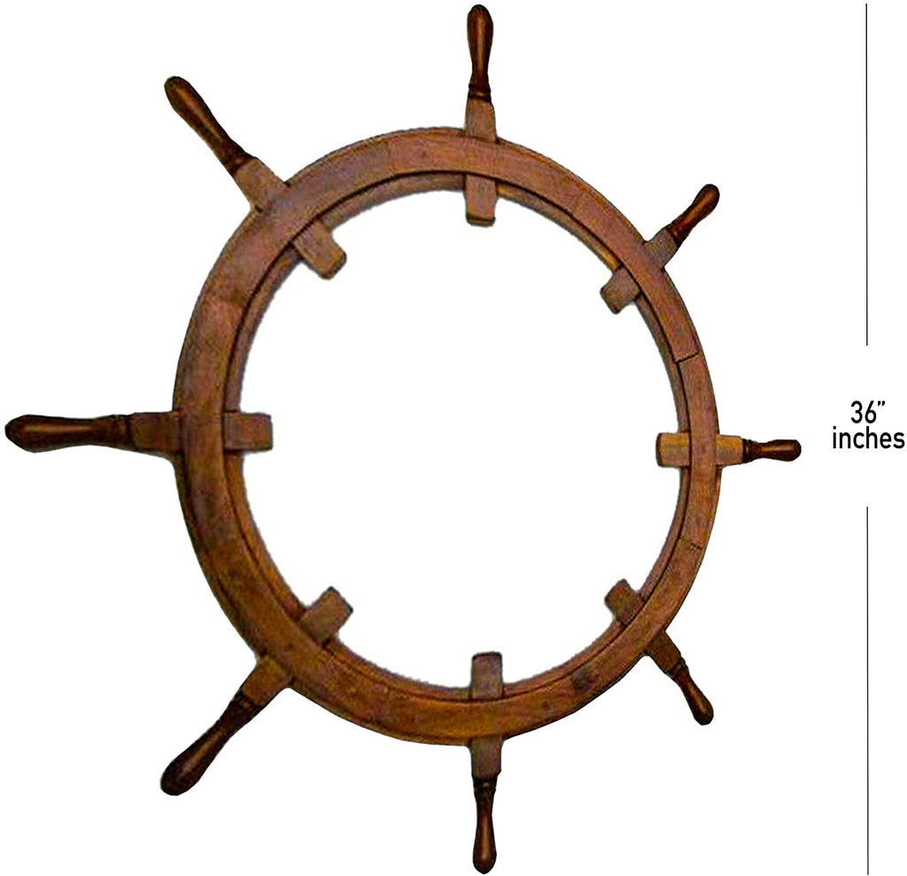 SH 8764X - 36" Ship Wheel, Frame Only