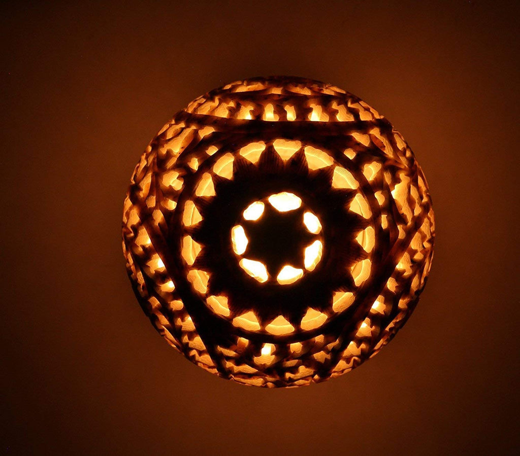 SS 22474 - Soapstone Candle ball - set of six pieces