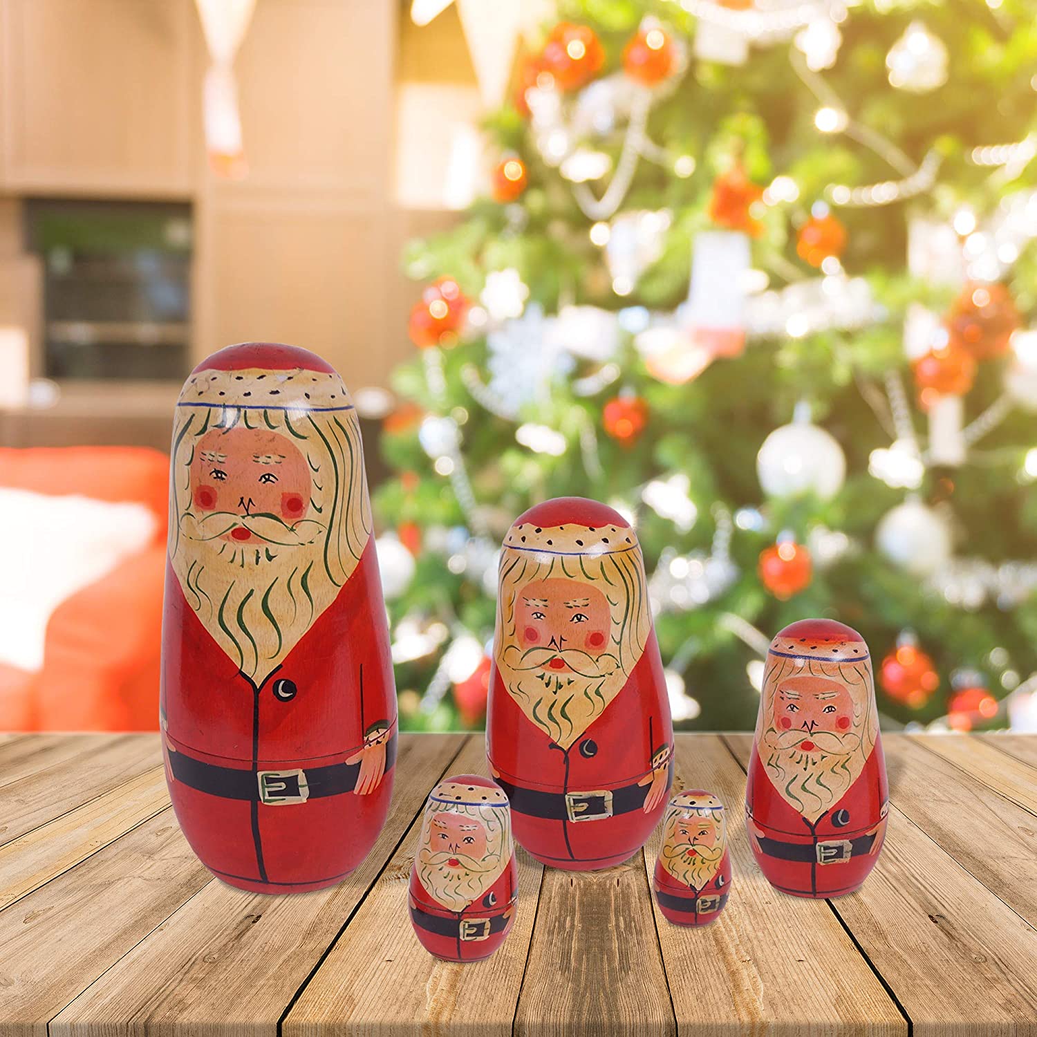 WW 1074 - Russian Santa Set