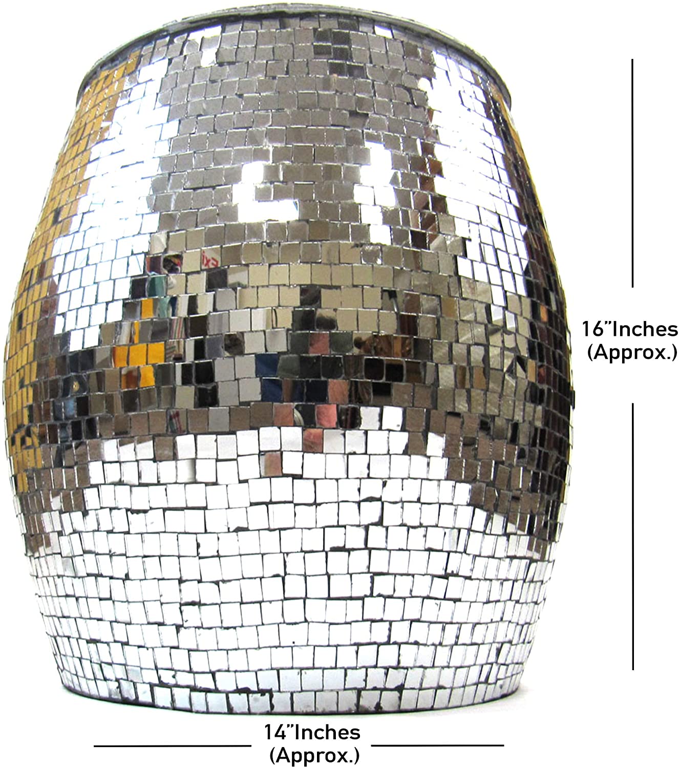 MR 8011 - Mirror Drum Stool