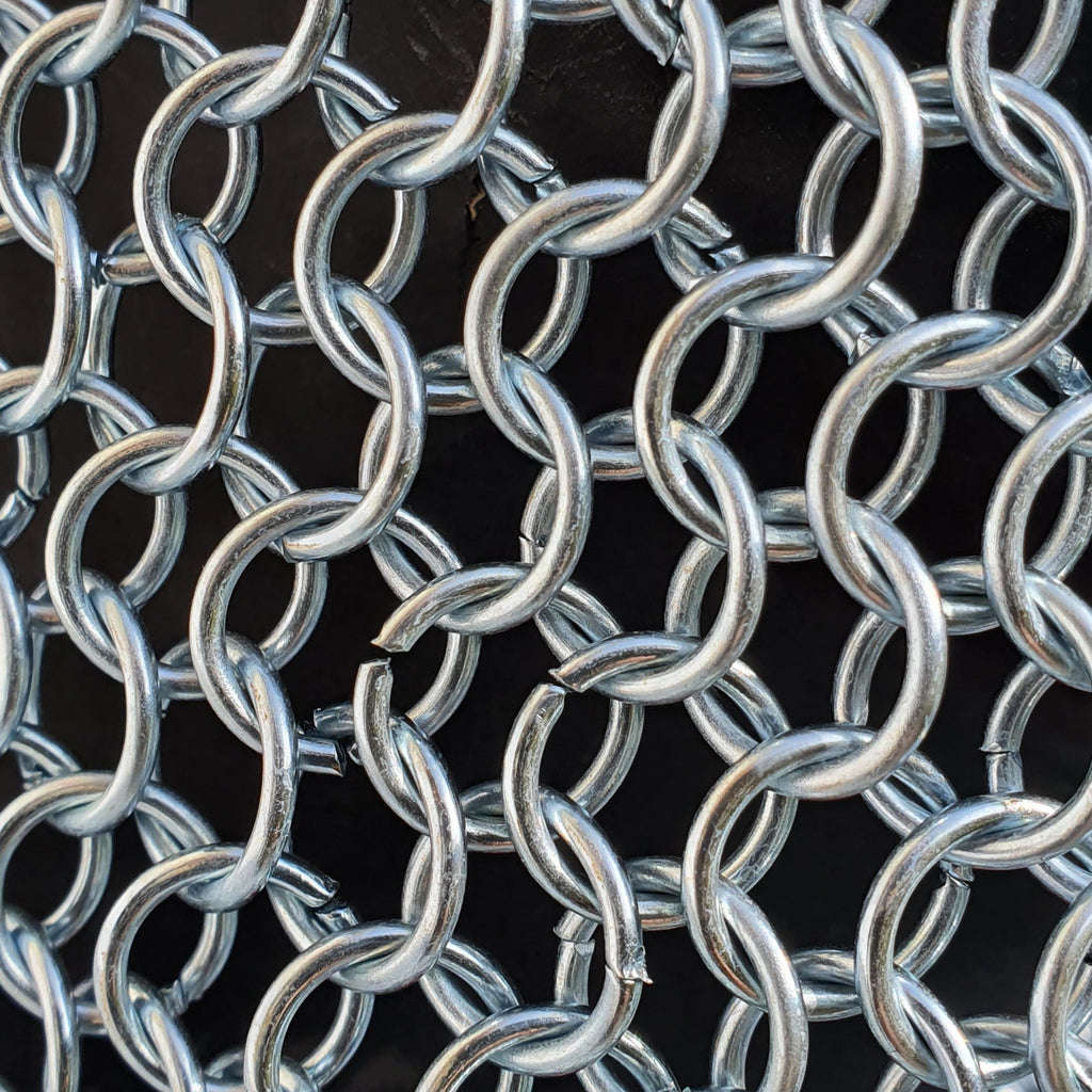 AL 80811 - Aluminum Chain Mail W/ Hood