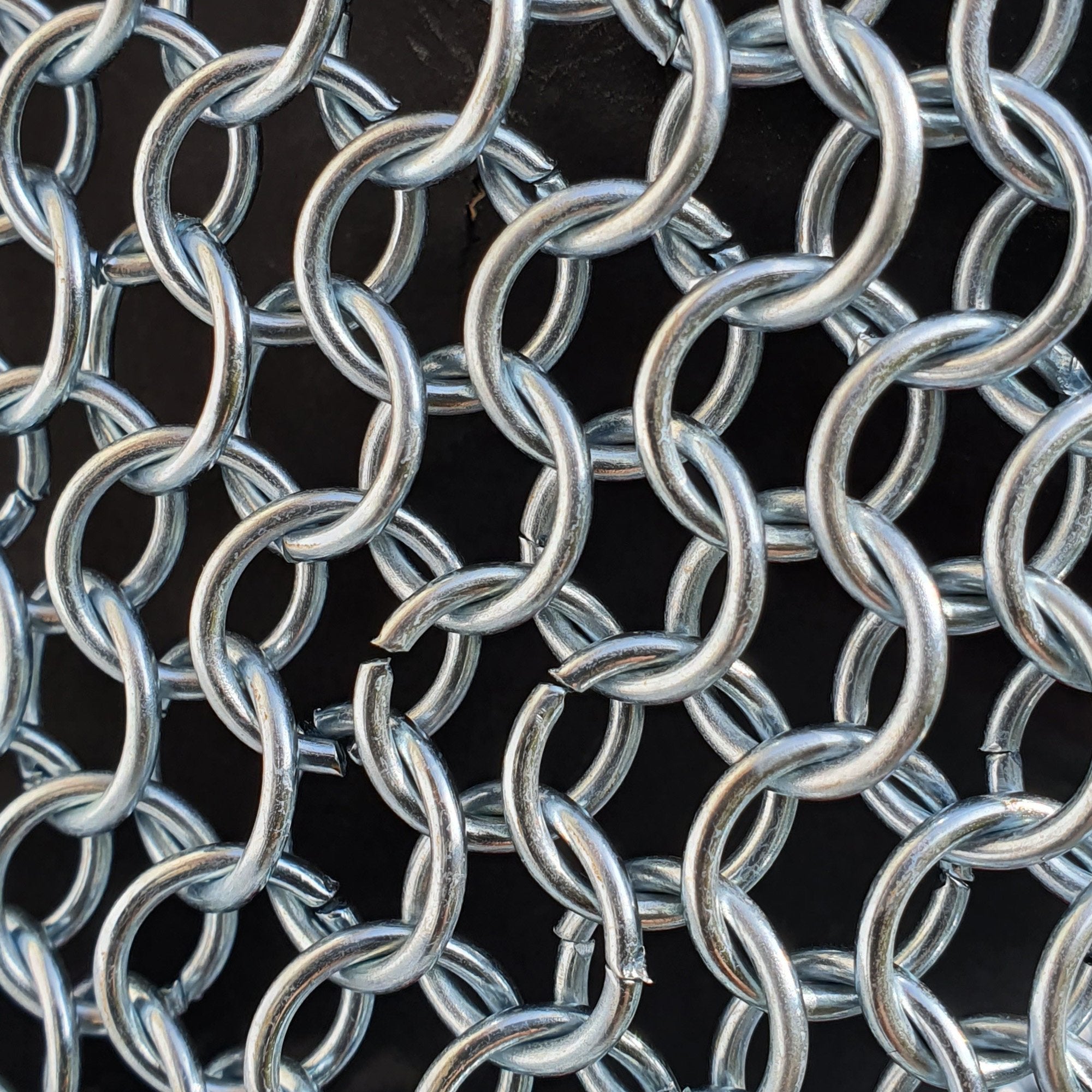 AL 80811 - Aluminum Chain Mail W/ Hood