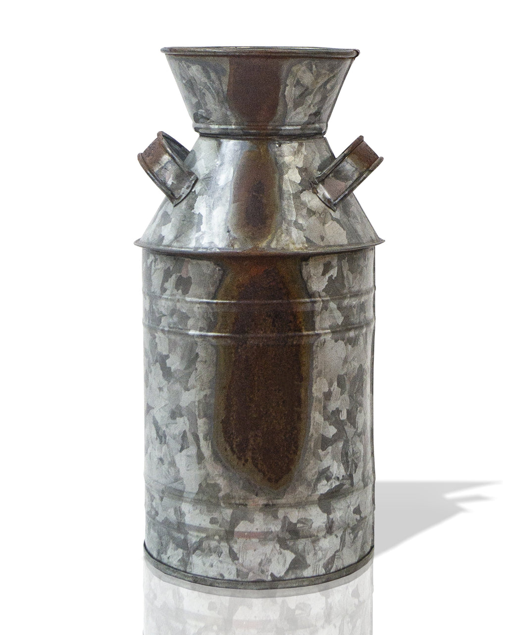 IR 2567 - Rustic Milk Can Galvanized Finish 10-3/4"