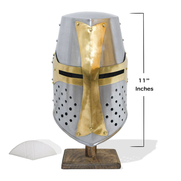 IR 80571 - Armor Steel Crusader Helmet