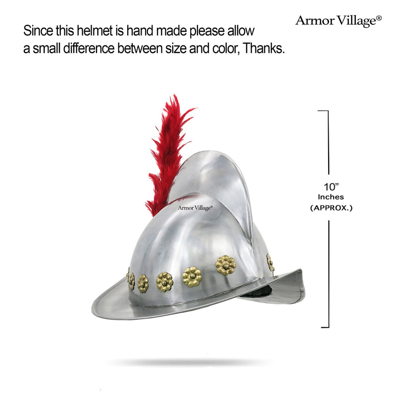 IR 80590 - Armor Helmet, Spanish w/ Plume