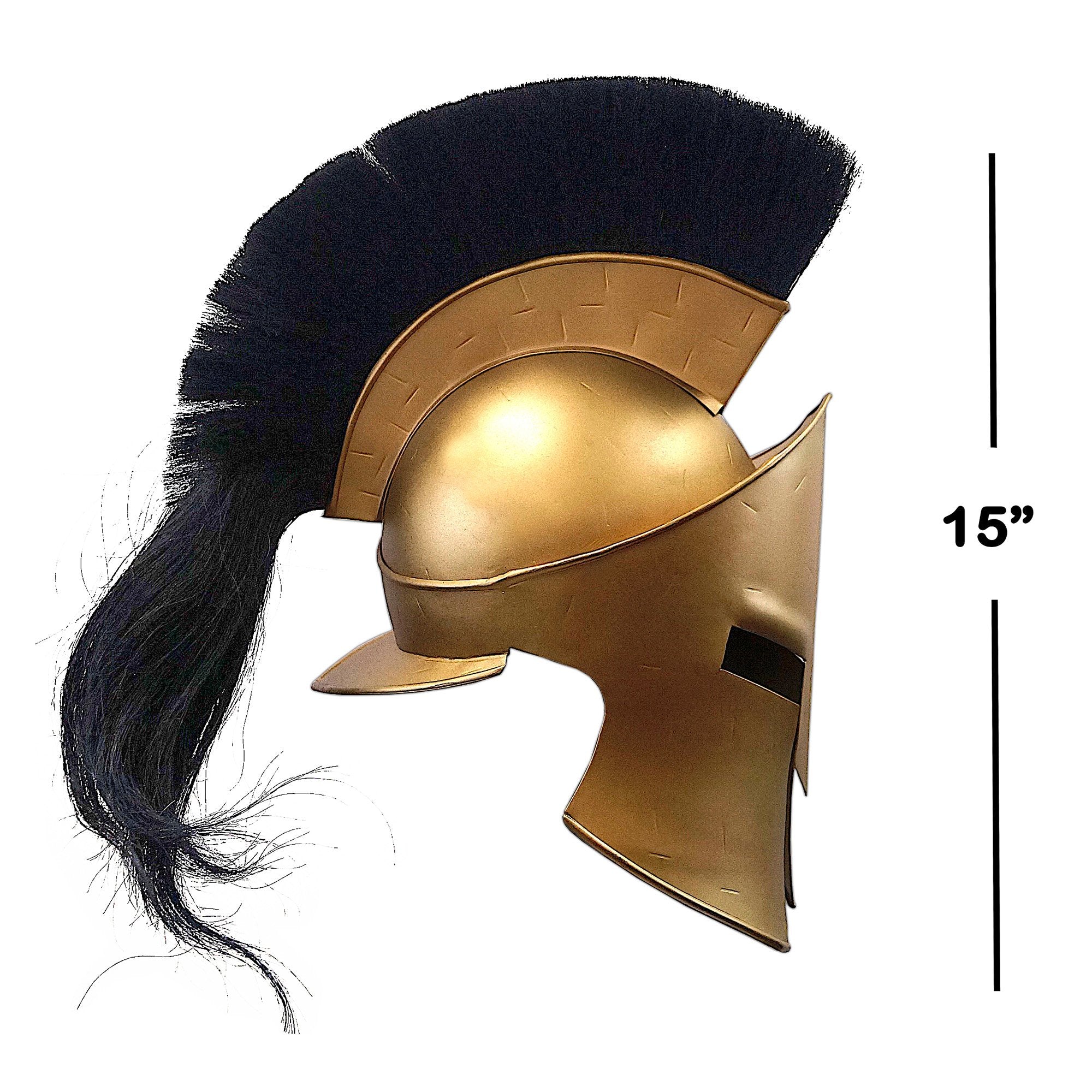 IR 80527D - New Leonidas 300 Helmet w/ Plume