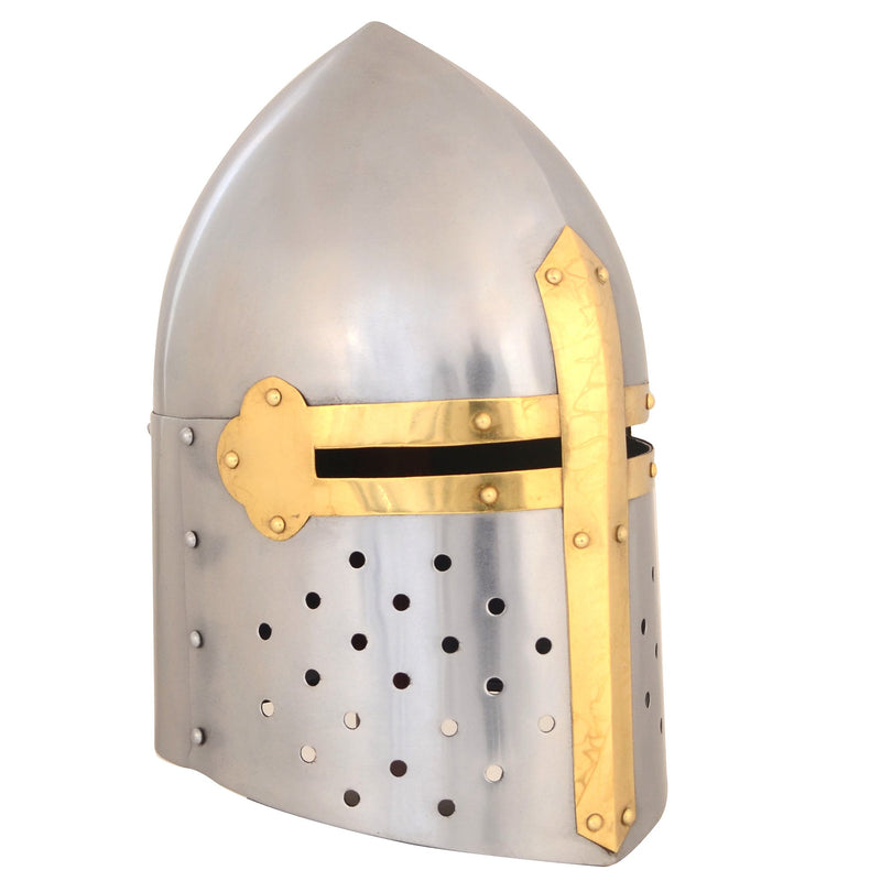 IR 8057 - Armor Steel Sugarloaf Helmet