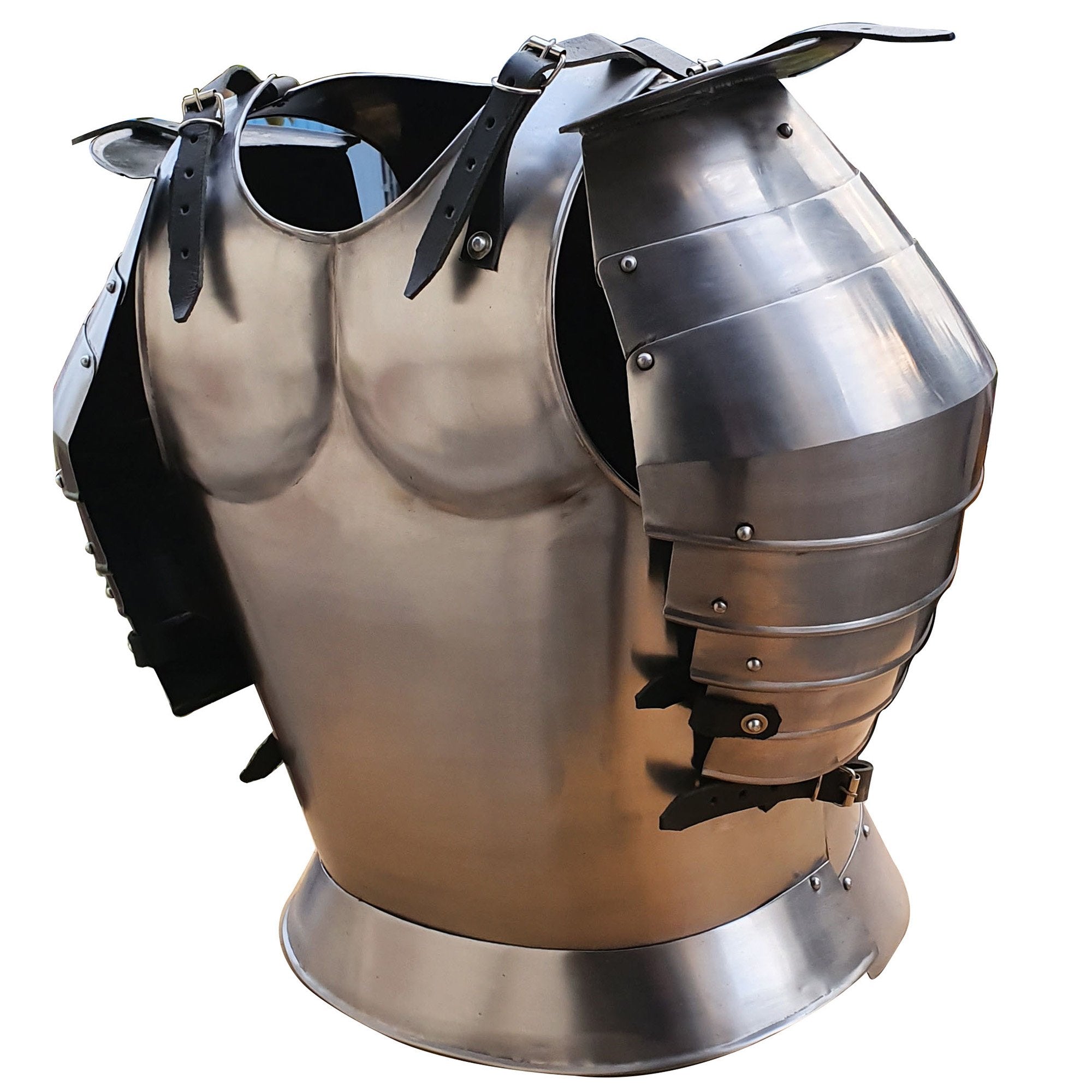 IR 8085 - Medieval Suit Of Armor Breast Plate and Shoulders