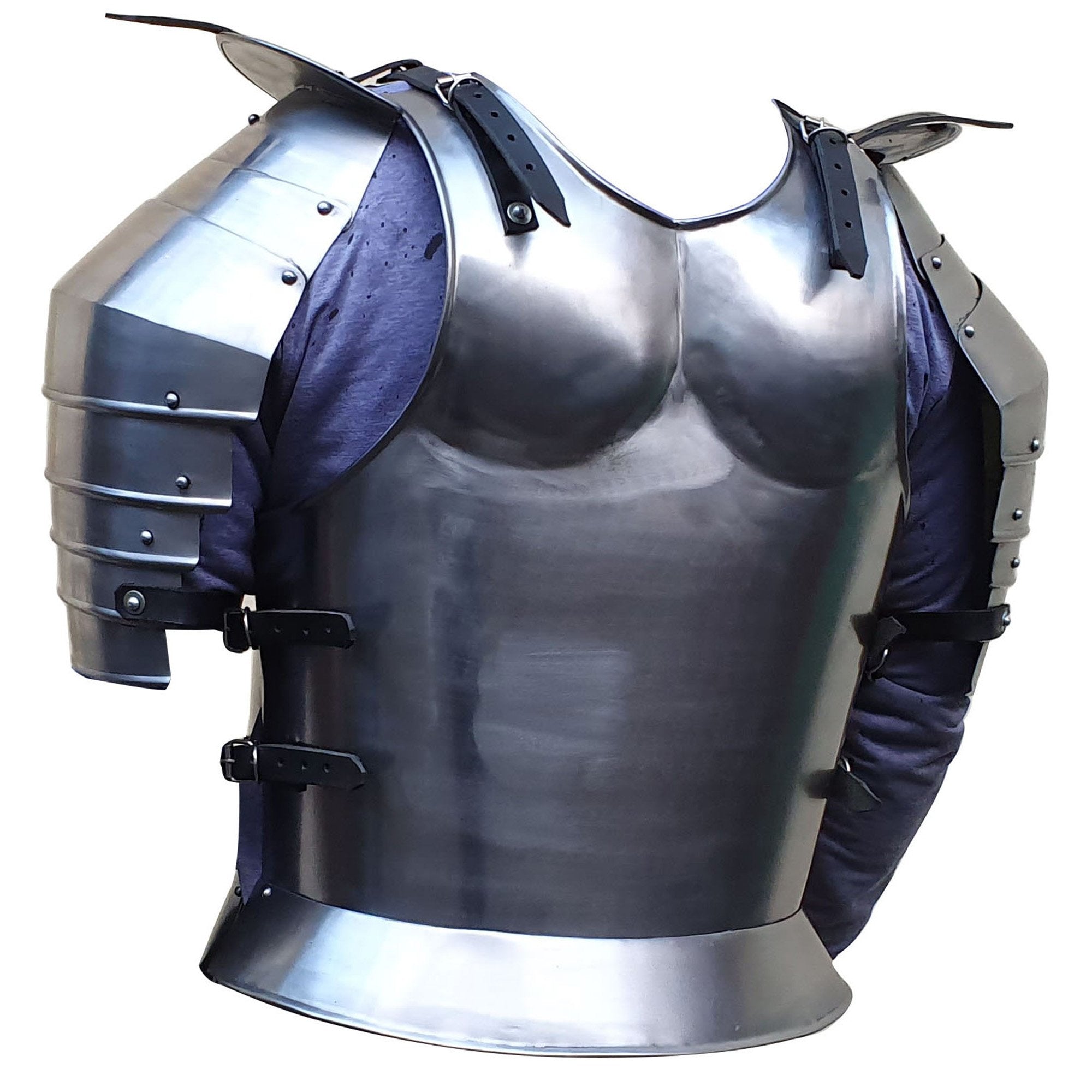 IR 8085 - Medieval Suit Of Armor Breast Plate and Shoulders