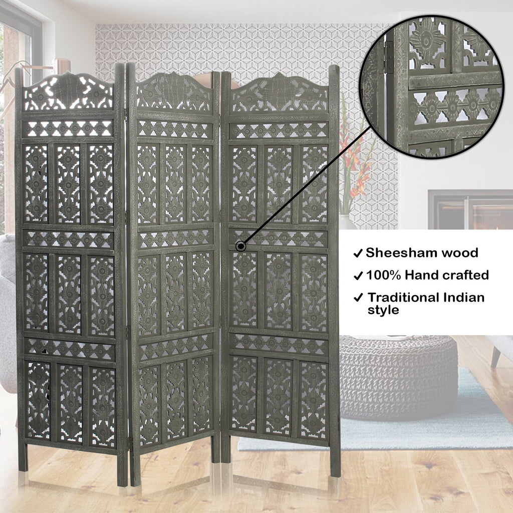 SH 305003W - 3 Panel Traditional Room Divider