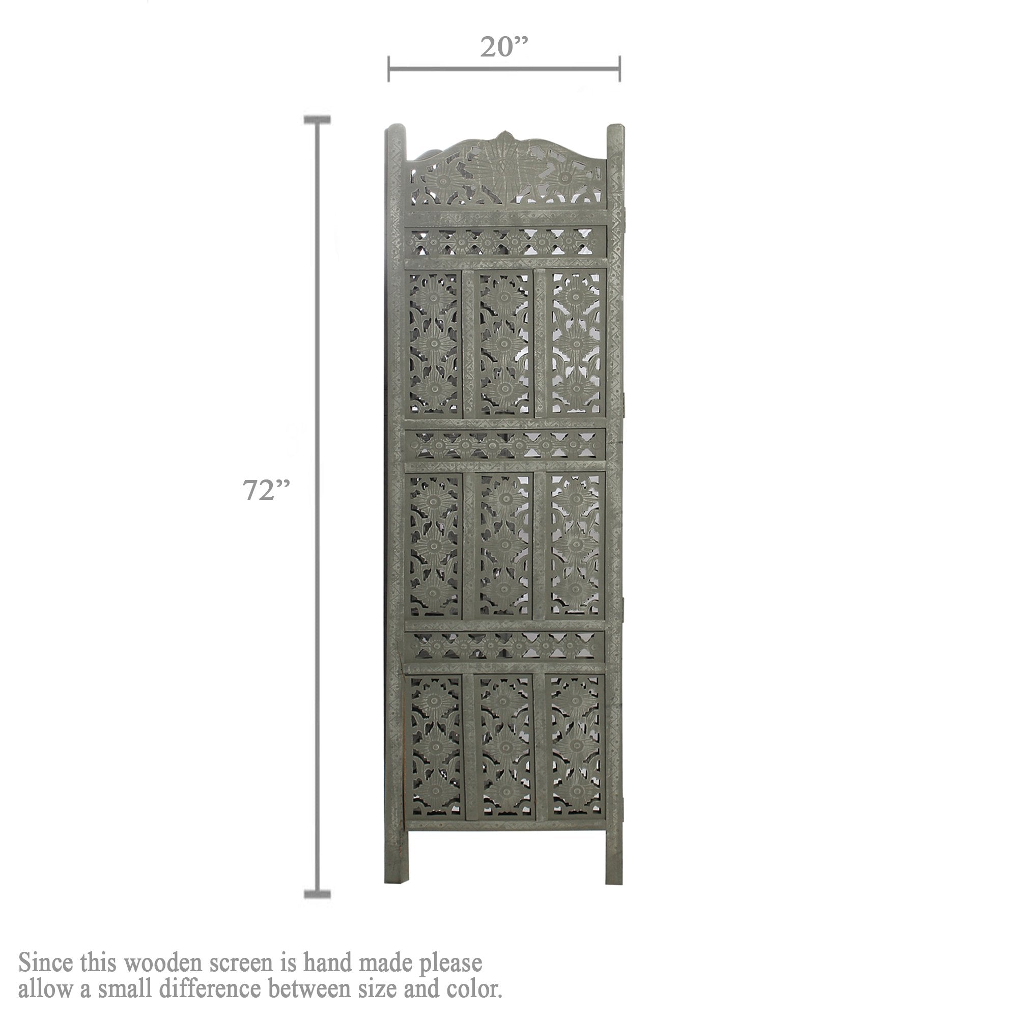 SH 305003W - 3 Panel Traditional Room Divider