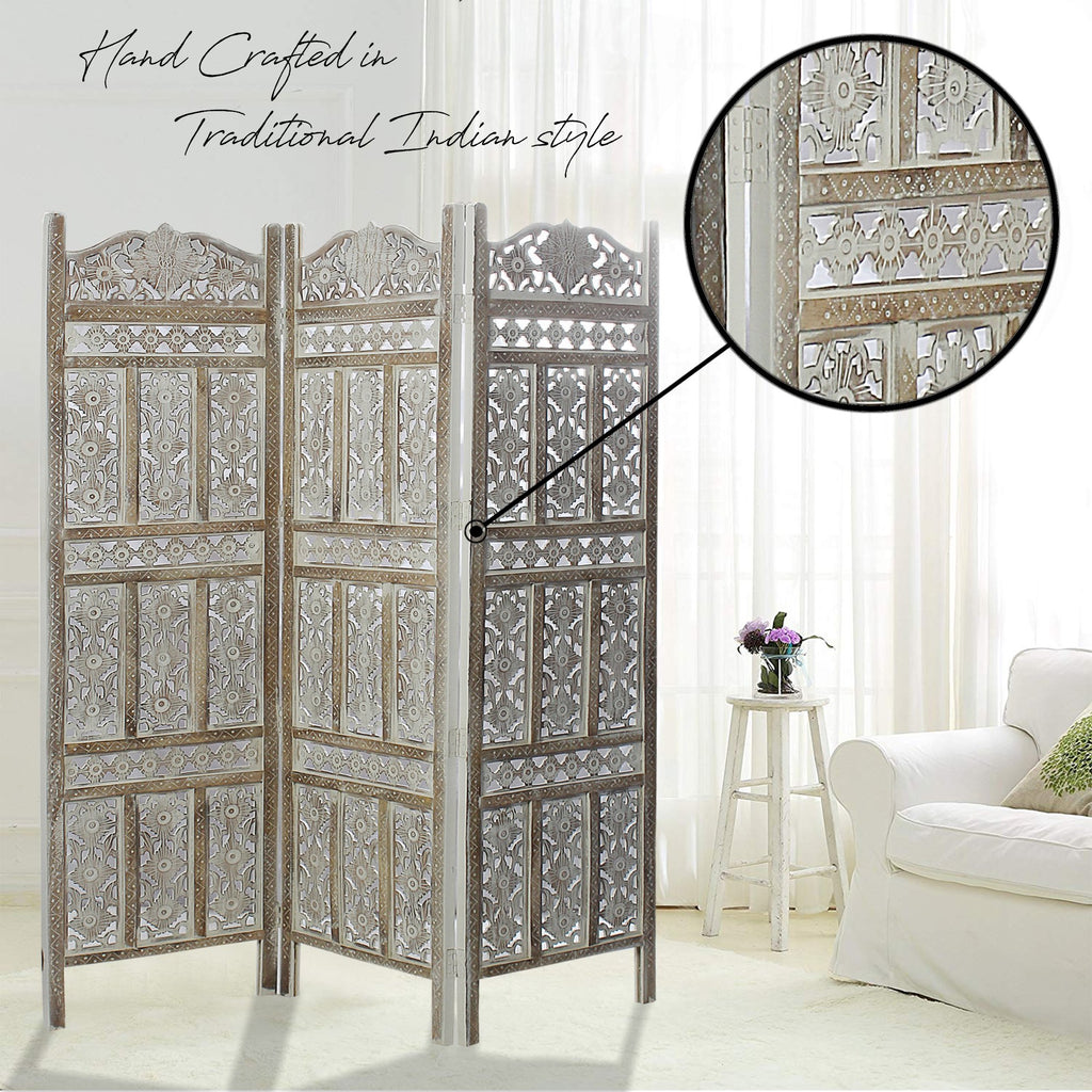 SH 305003W - 3 Panel Traditional Room Divider