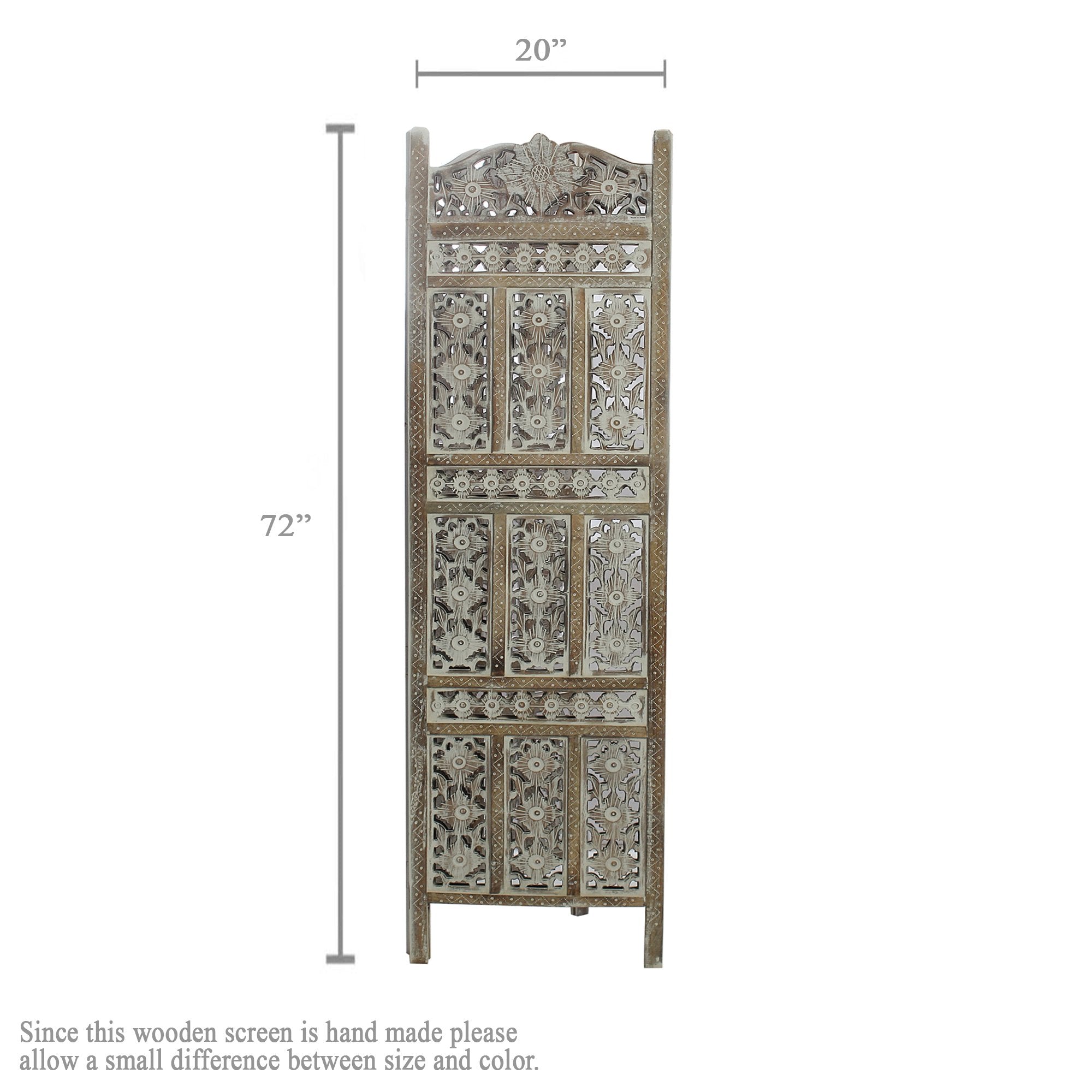 SH 305003W - 3 Panel Traditional Room Divider