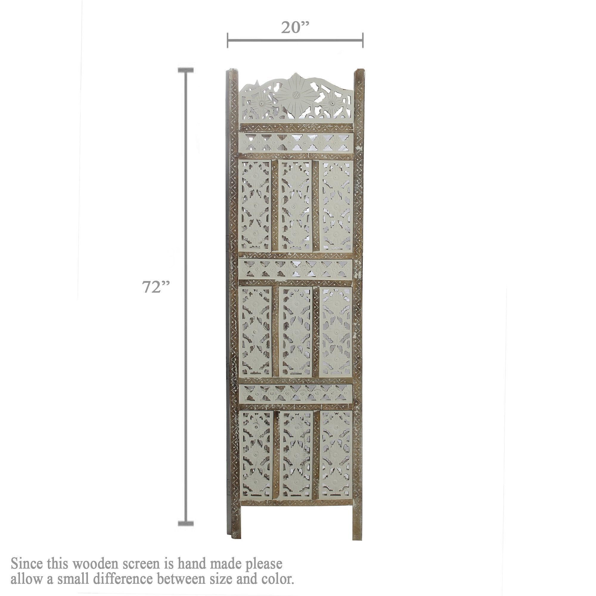 SH 305003W - 3 Panel Traditional Room Divider