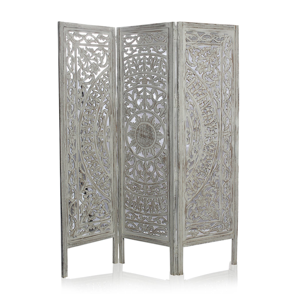 SH 400043W - MF. - 3 Panel Large Circle Room Divider