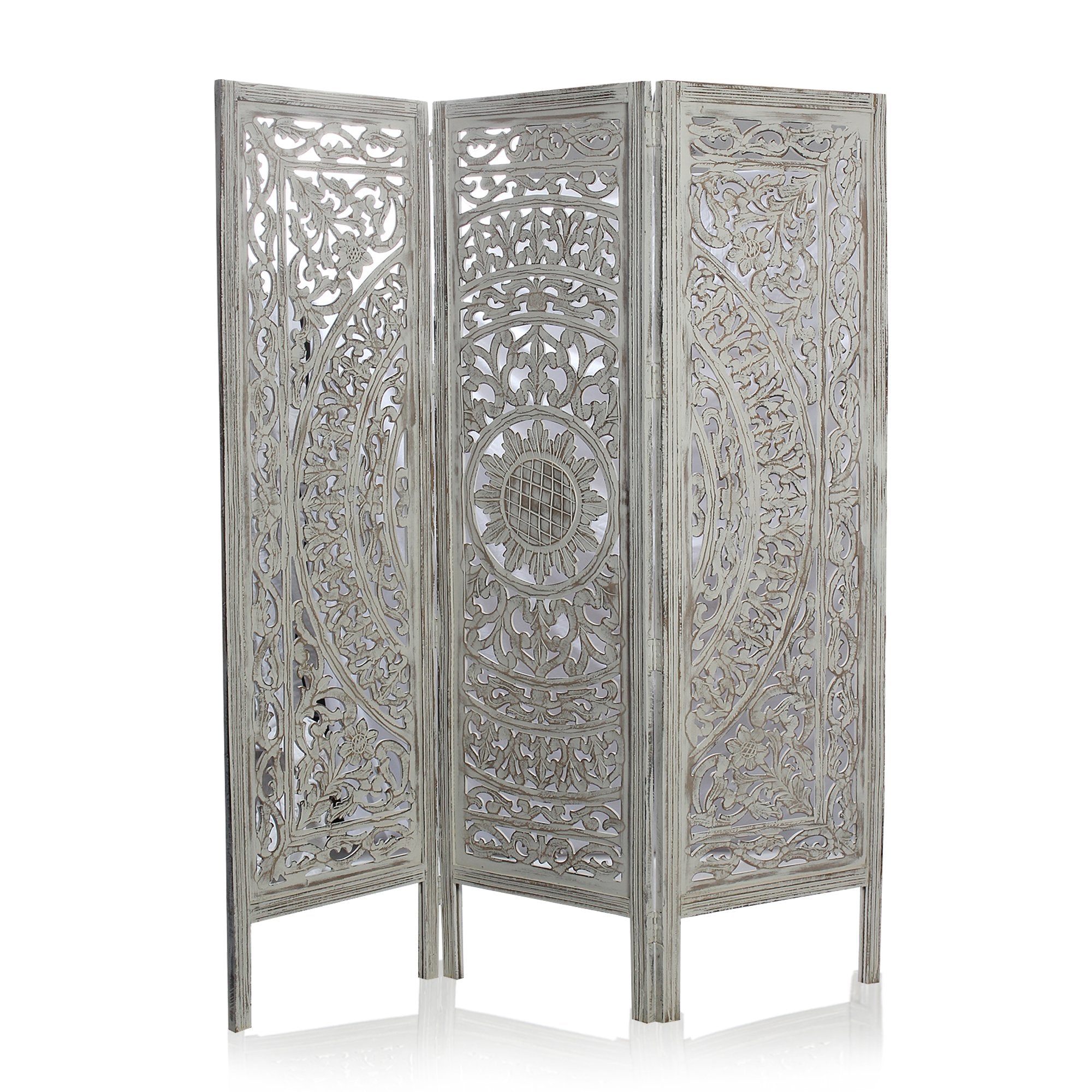 SH 400043W - MF. - 3 Panel Large Circle Room Divider