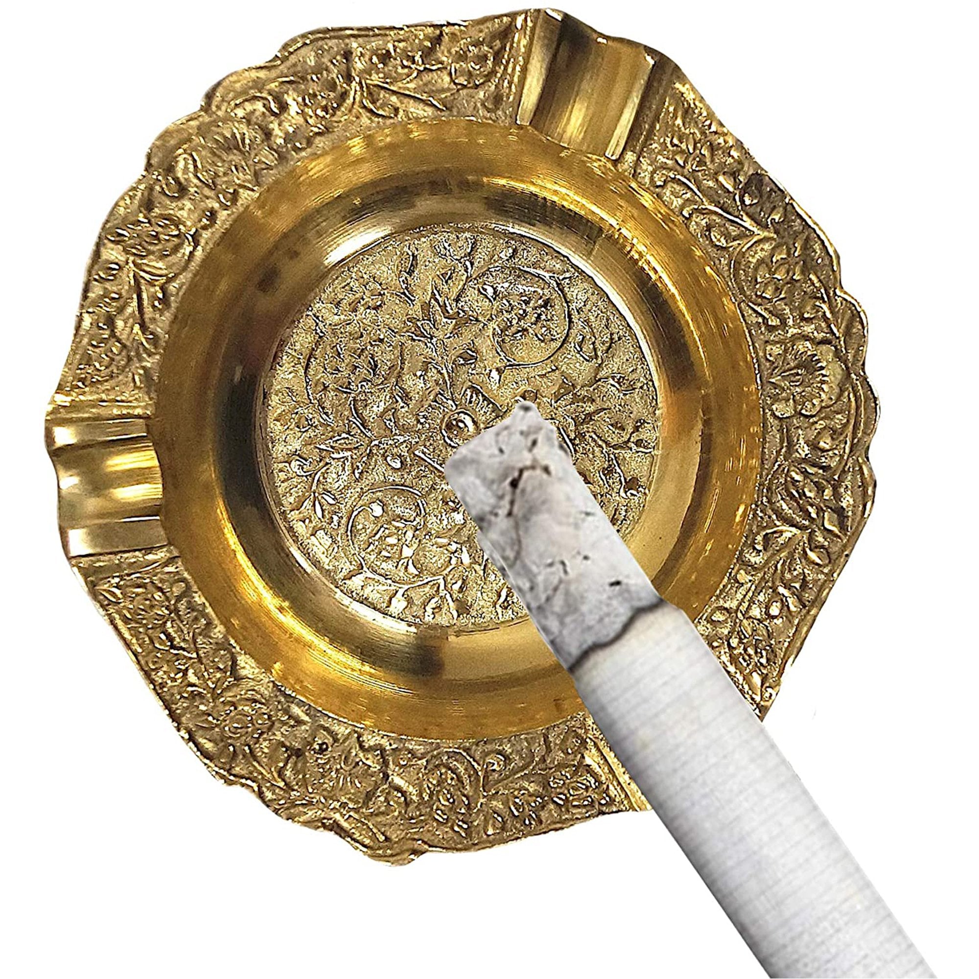 BR 1032 - Brass Ashtray, C/ BX