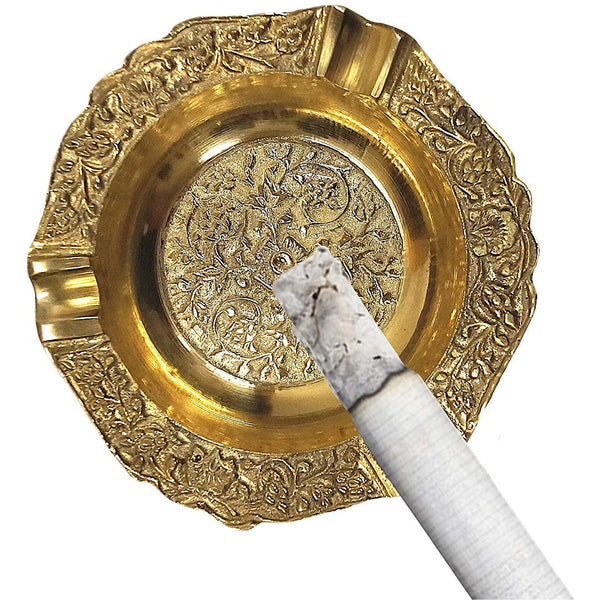 BR 1032 - Brass Ashtray, C/ BX