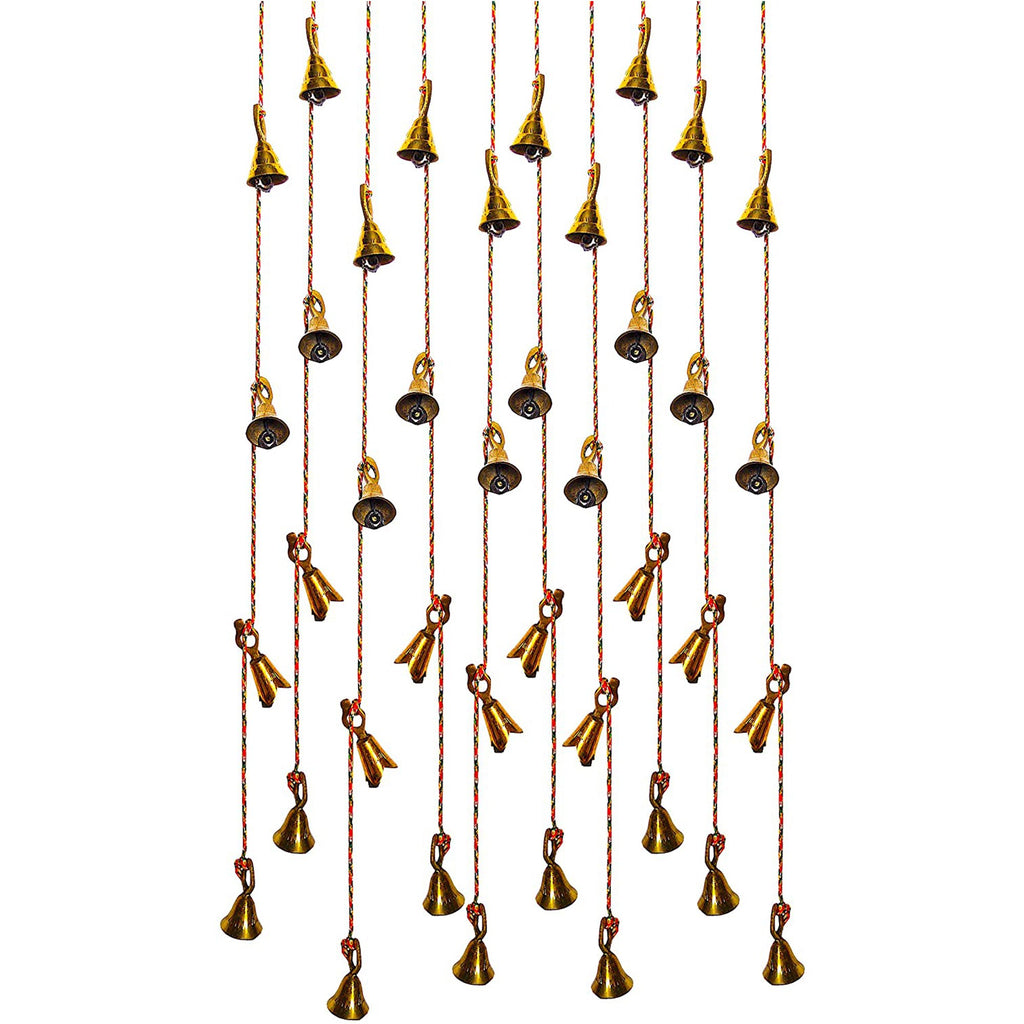 BR 1897 - String Bells Asst. Colors Set of 12