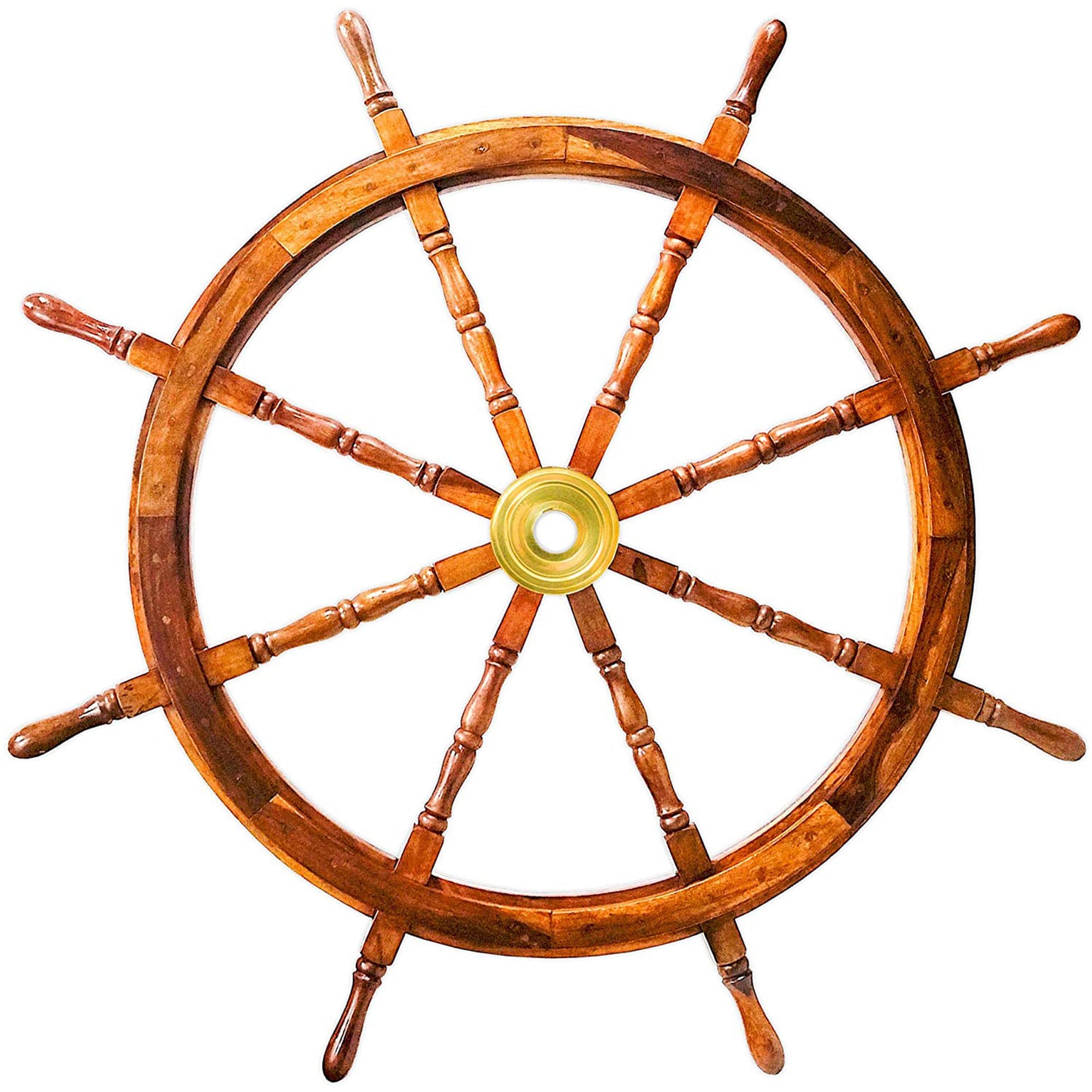 SH 8766 - Wooden Ship Wheel, 58"