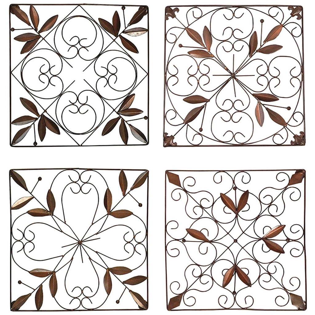 IR 51122 - Iron Wall Medallion (set of 4)