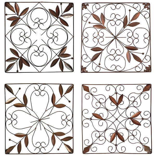 IR 51122 - Iron Wall Medallion (set of 4)