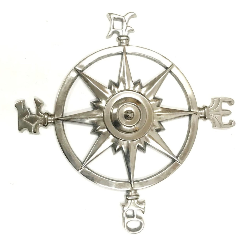 AL 51120 - Aluminum Rose Compass 12"