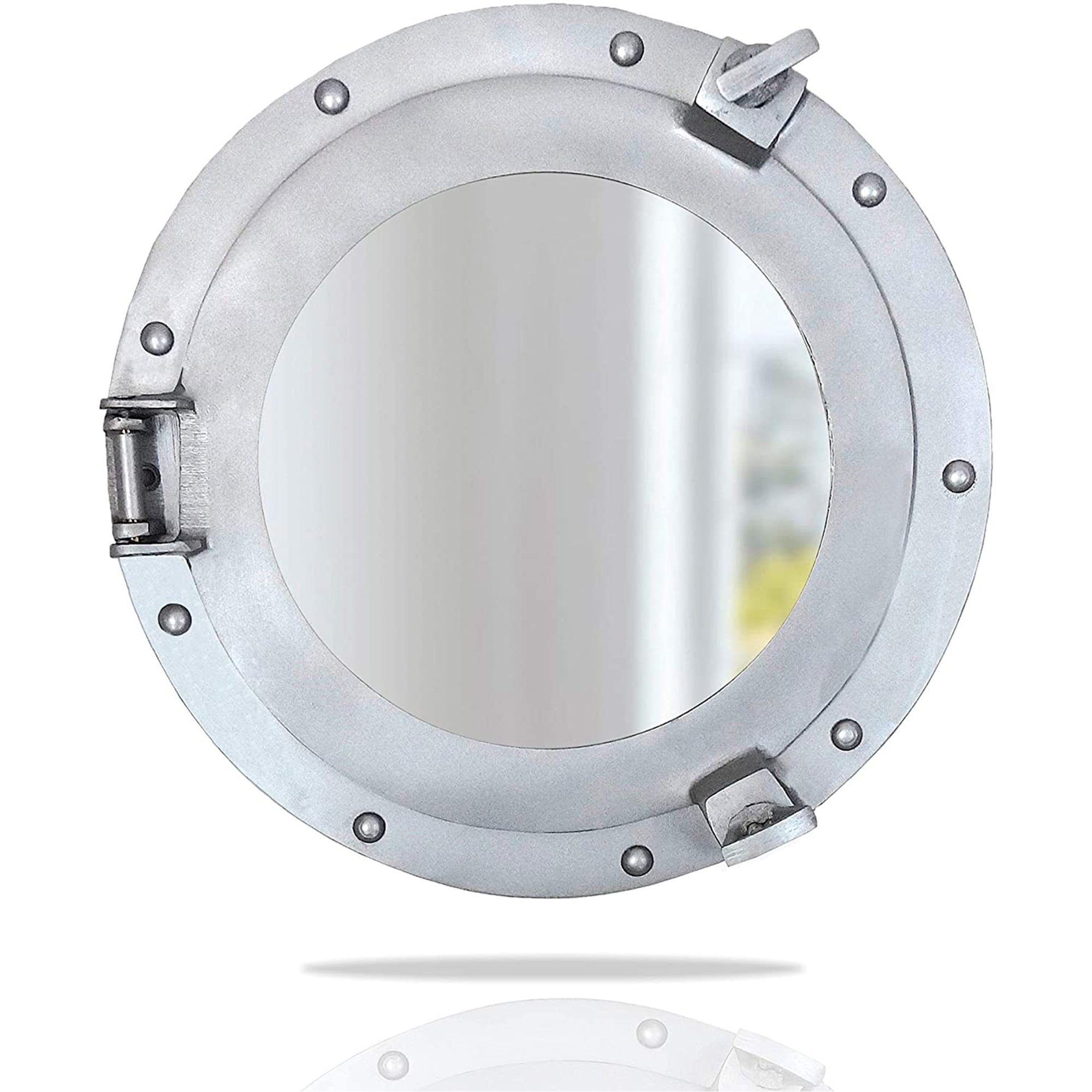 AL 4870 - Porthole Mirror Aluminum, 11"